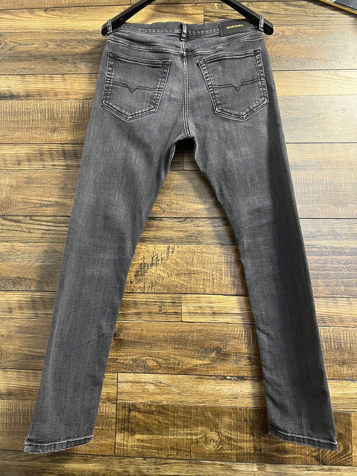 Diesel DIESEL Diesel D-Luster Grey Denim Jeans Slim Fit Stretch Size US 30 / EU 46 - 2 Thumbnail