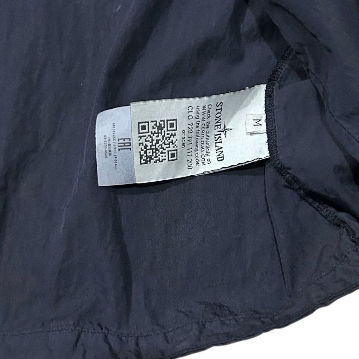 Stone Island STONE ISLAND MARINA SS18 Hand Printed, reflective Size US M / EU 48-50 / 2 - 6 Thumbnail