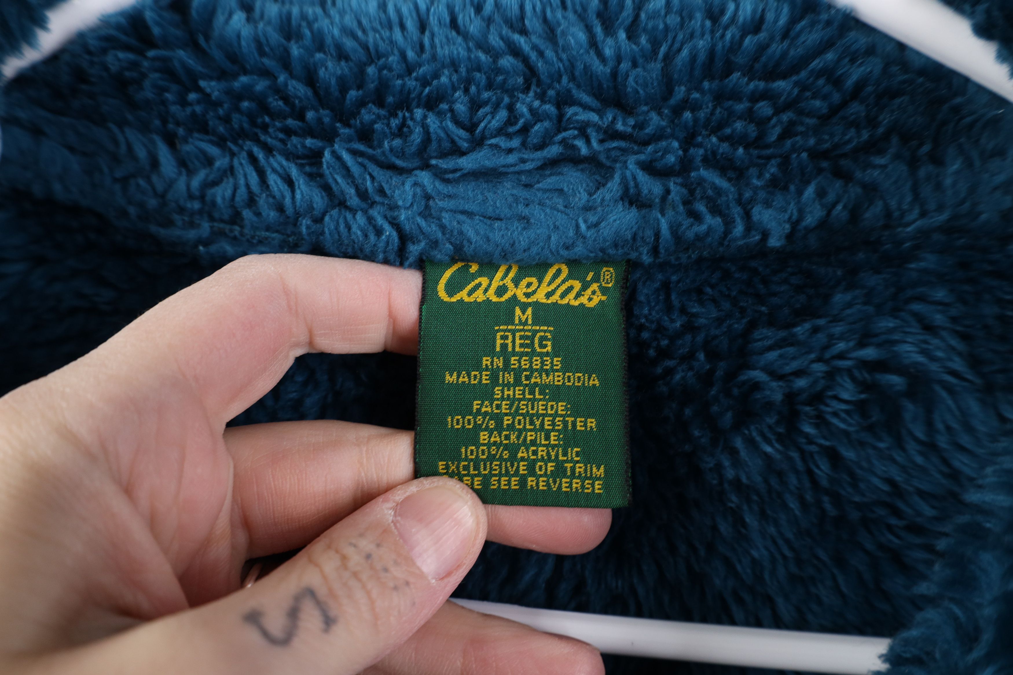 Cabelas Vintage Y2K Cabelas Polyester Fleece Lined Pennylane Jacket Size M / US 6-8 / IT 42-44 - 8 Thumbnail