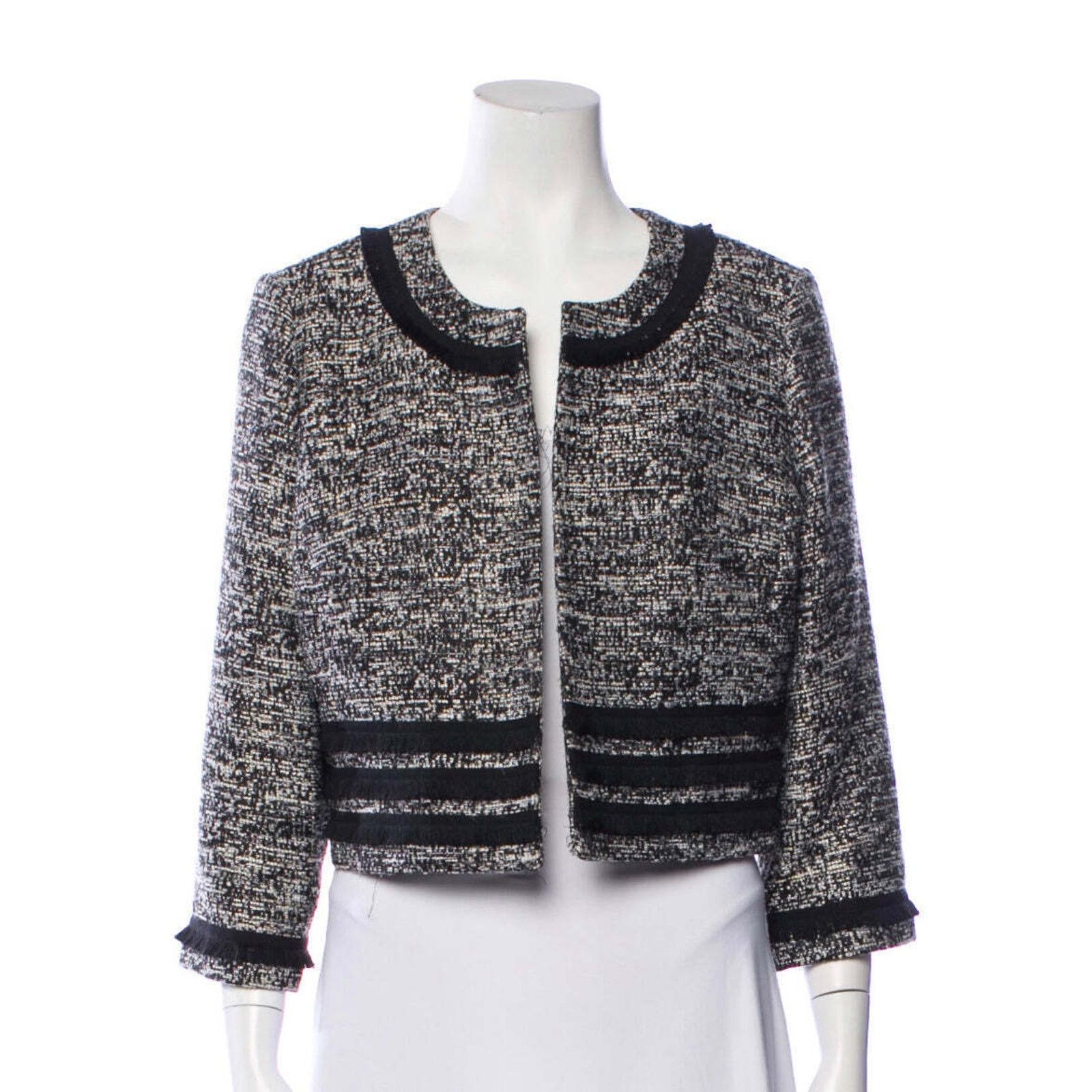 Karl Lagerfeld Karl Lagerfeld tweed blazer sz Large Size L / US 10 / IT 46 - 1 Preview