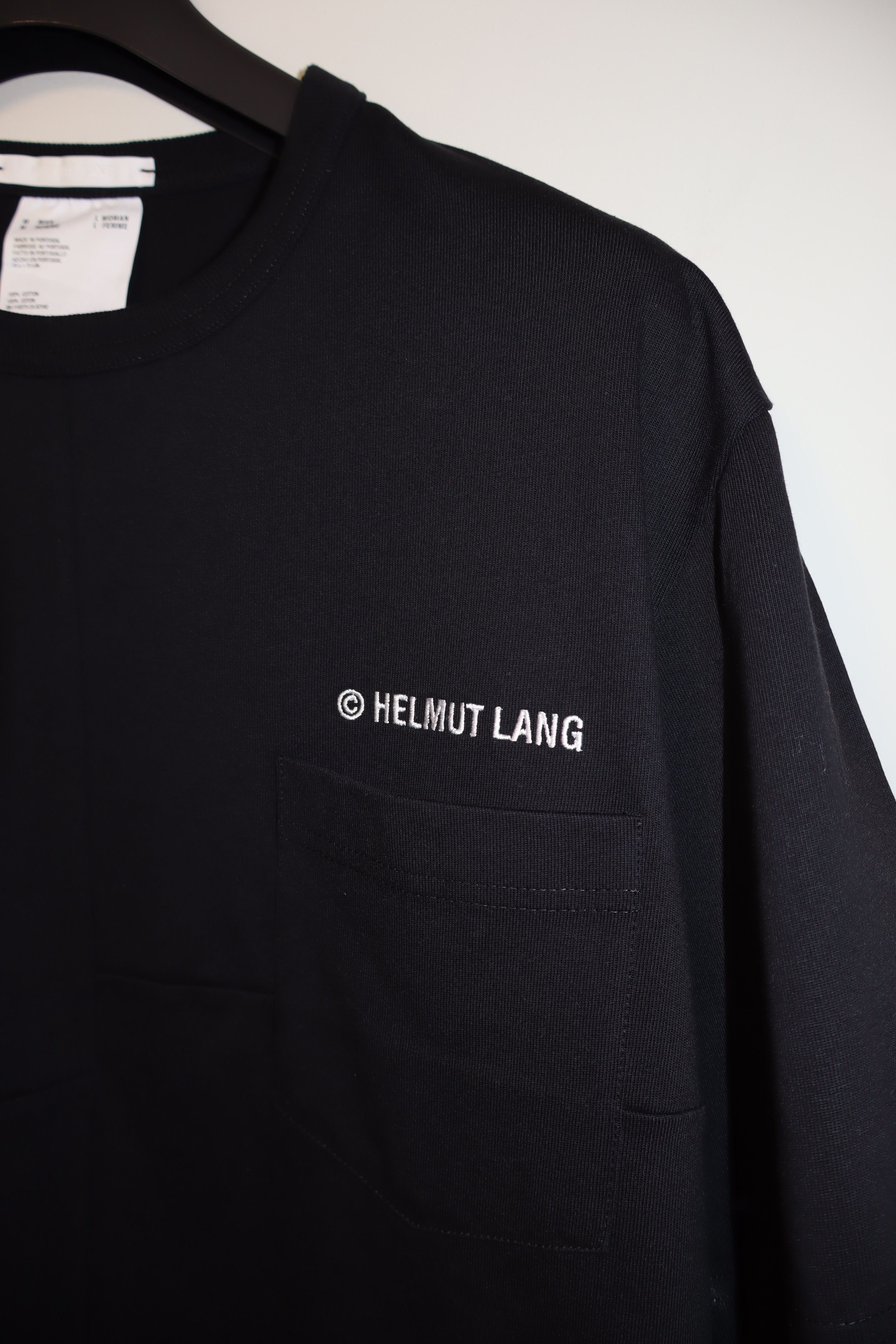 Helmut Lang Logo patch t-shirt Size US M / EU 48-50 / 2 - 2 Thumbnail