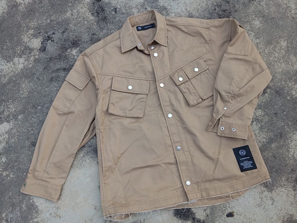 GU × Japanese Brand × Undercover Gu x Undercover Jacket Army Military 💣💥 Size US L / EU 52-54 / 3 - 4 Thumbnail