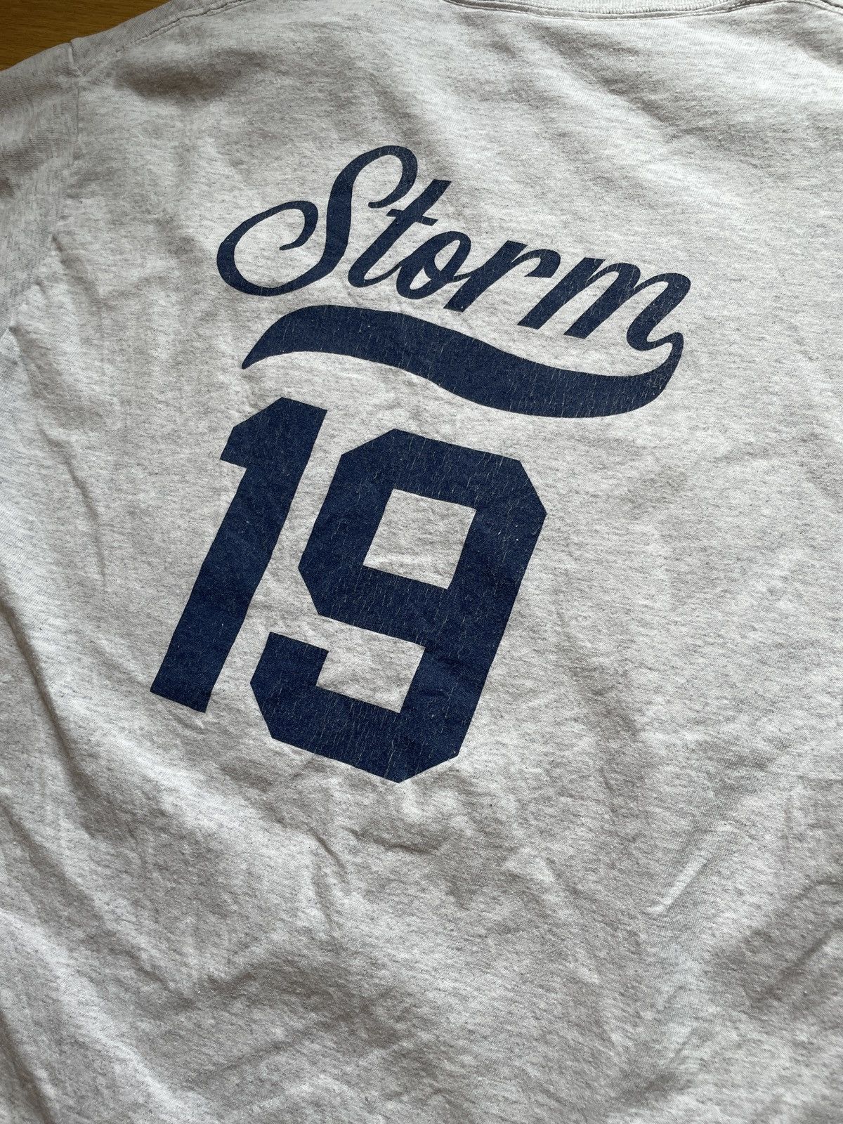MLB Vintage 00's New York Yankees #19 Cursive Tee T-shirt Gray Size US M / EU 48-50 / 2 - 4 Thumbnail