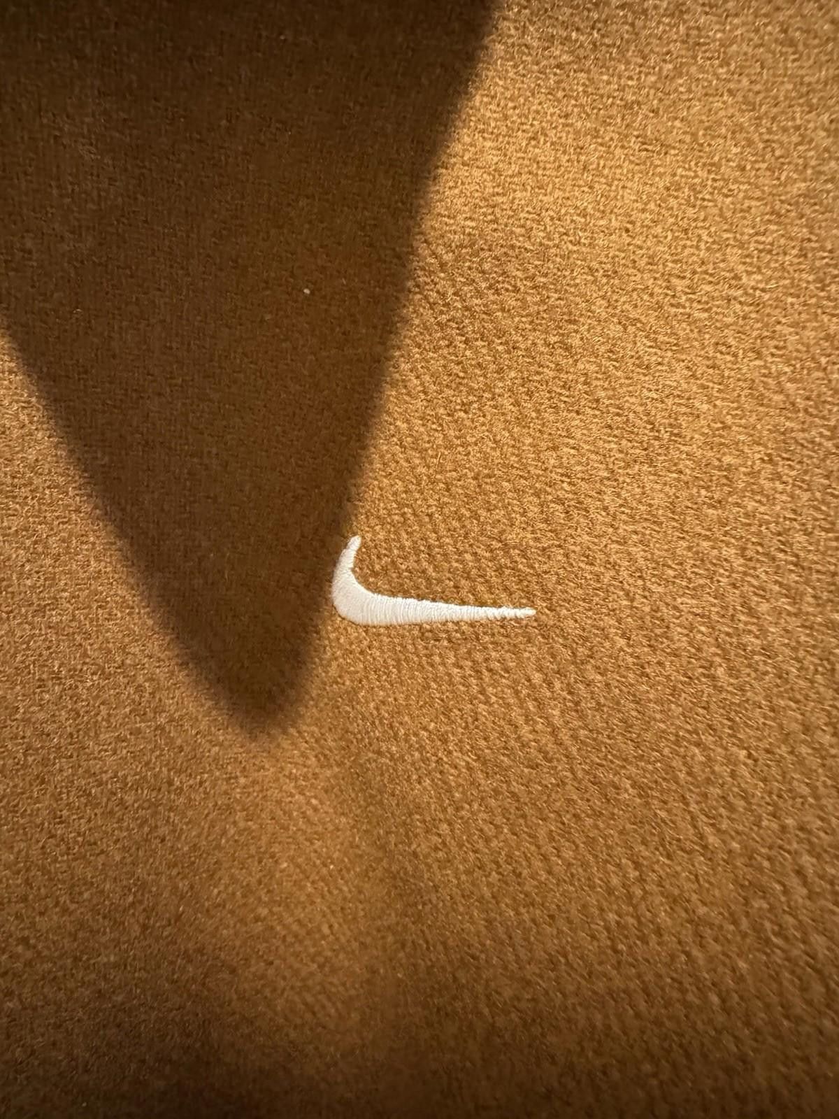Nike Nike Solo Swoosh Wool Varsity Jacket Leather Brown Size US S / EU 44-46 / 1 - 2 Thumbnail