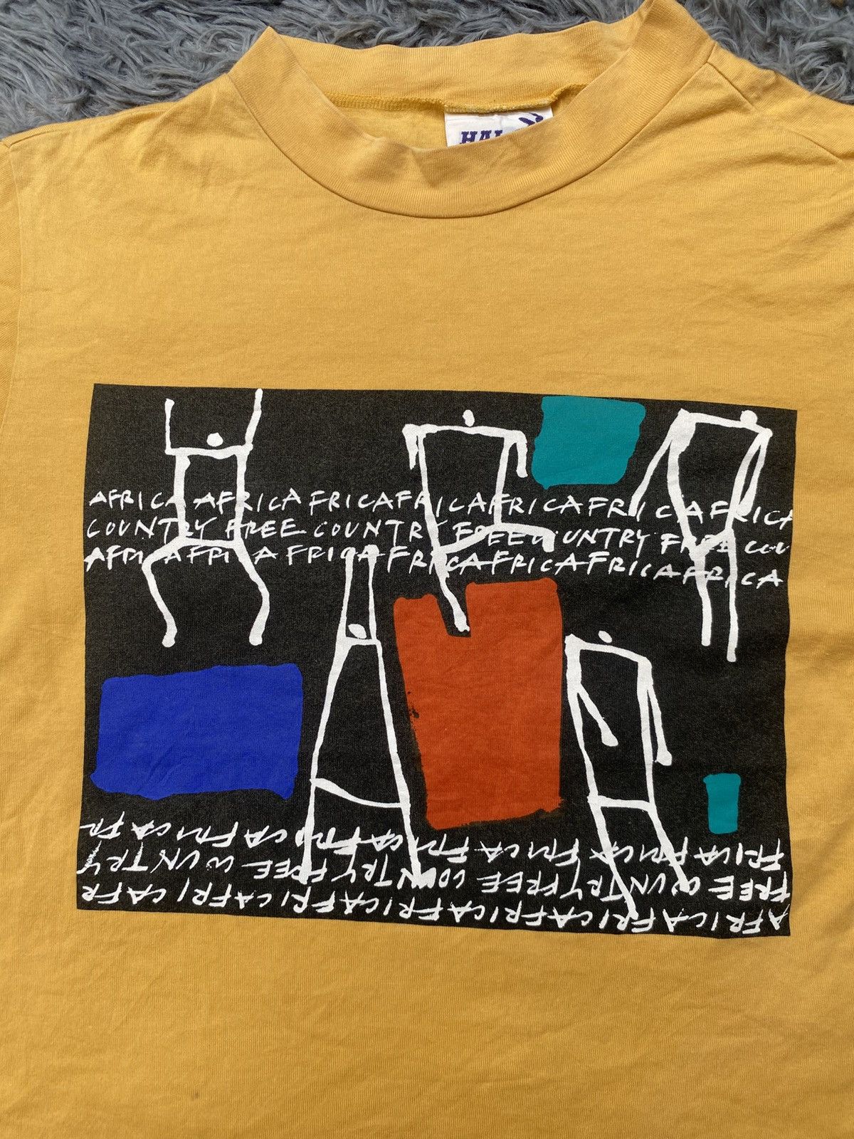 Issey Miyake Vintage Hai sporting gear “Africa Free Country” Size US M / EU 48-50 / 2 - 2 Thumbnail