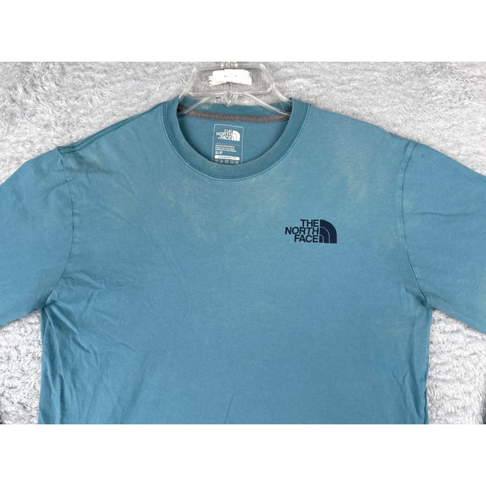 The North Face The North Face Shirt Men Small Blue Long Sleeve Crew Neck 100% Cotton Hike Size US S / EU 44-46 / 1 - 4 Thumbnail