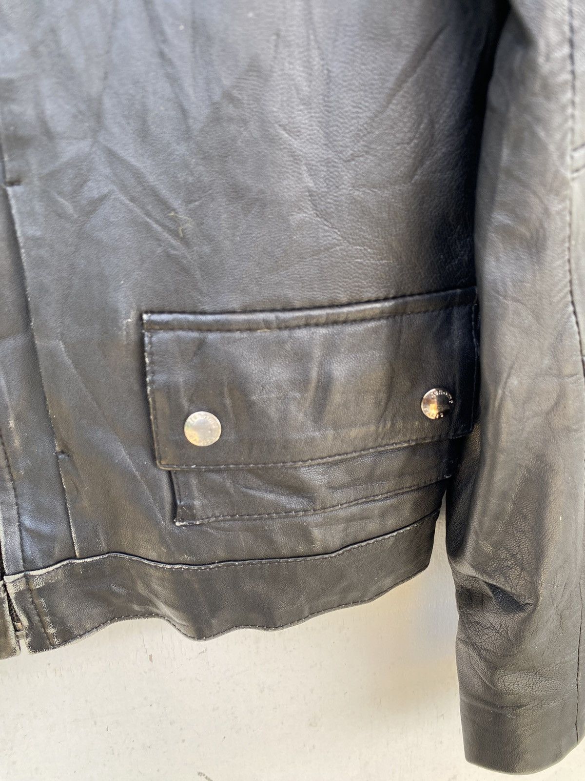 Renoma Renoma Leather Jacket Size S / US 4 / IT 40 - 6 Thumbnail