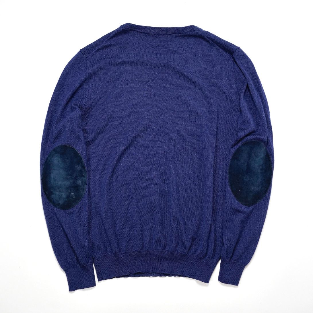 Louis Vuitton LOUIS VUITTON Crew Neck Sweater with Elbow Patch Size US M / EU 48-50 / 2 - 3 Thumbnail