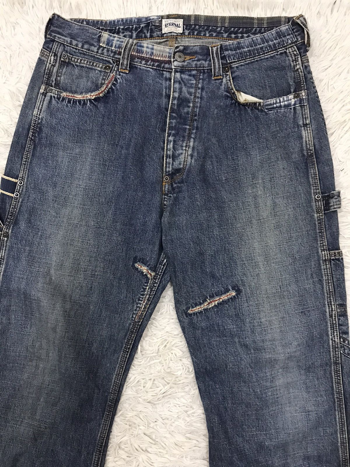 Eternal Vintage Eternal Carpenter Denim Jeans Pants Size US 32 / EU 48 - 7 Thumbnail