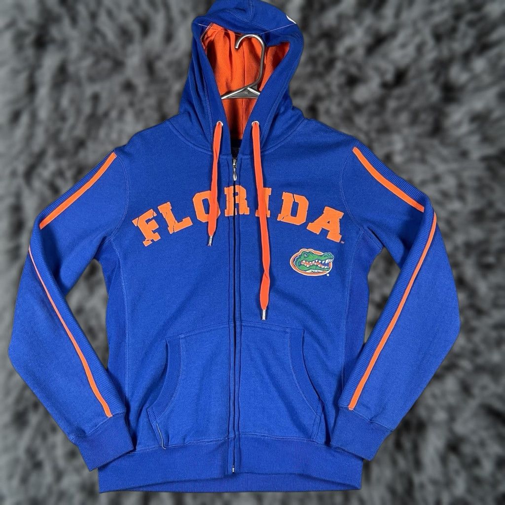 Vintage e5 College Classics Florida Gators Hoodie Full Zip Long Sleeve Blue Small Unisex Adults Size US S / EU 44-46 / 1 - 1 Thumbnail