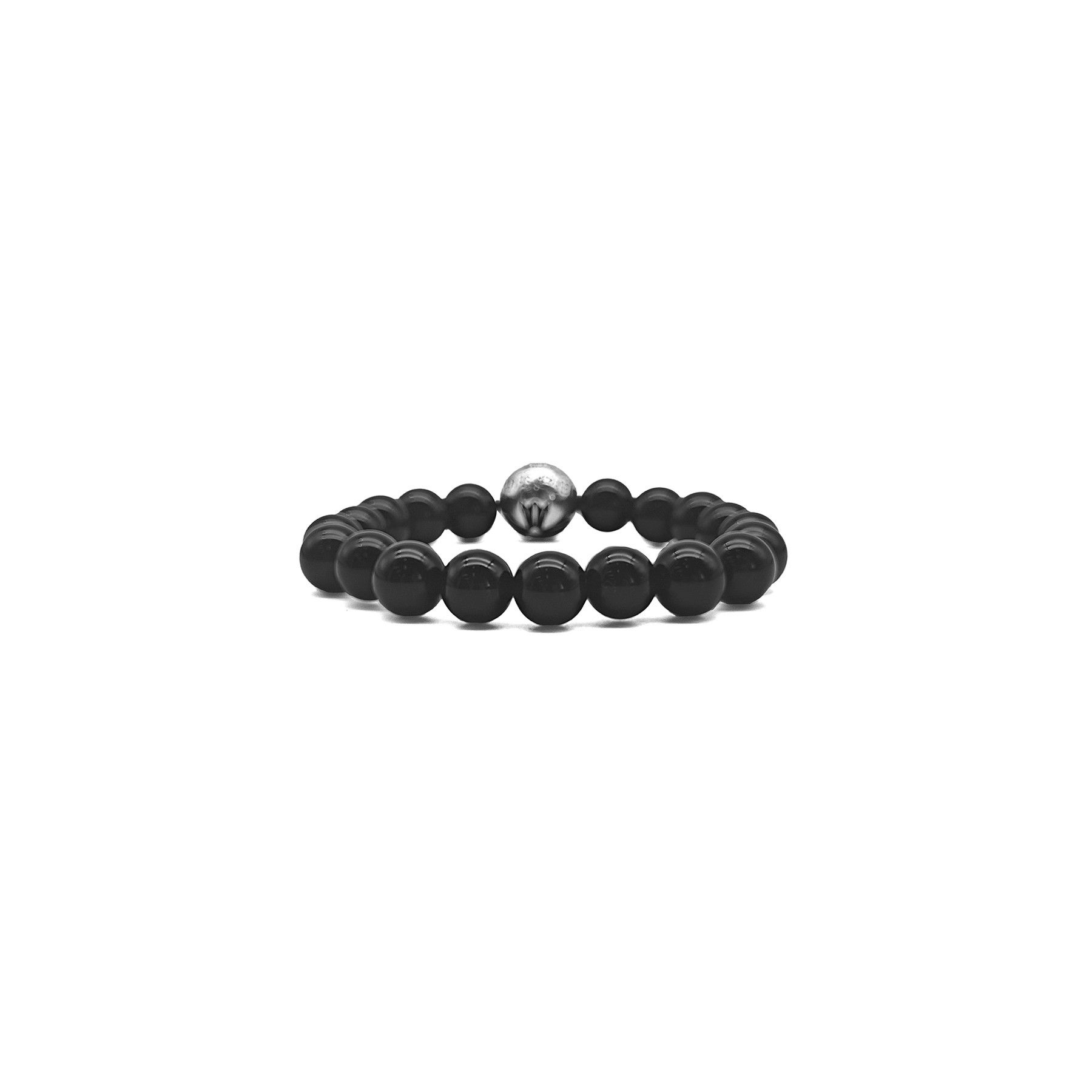 Chrome Hearts Chrome Hearts 10mm Single Silver Bead Cross Bracelet Size ONE SIZE - 3 Thumbnail