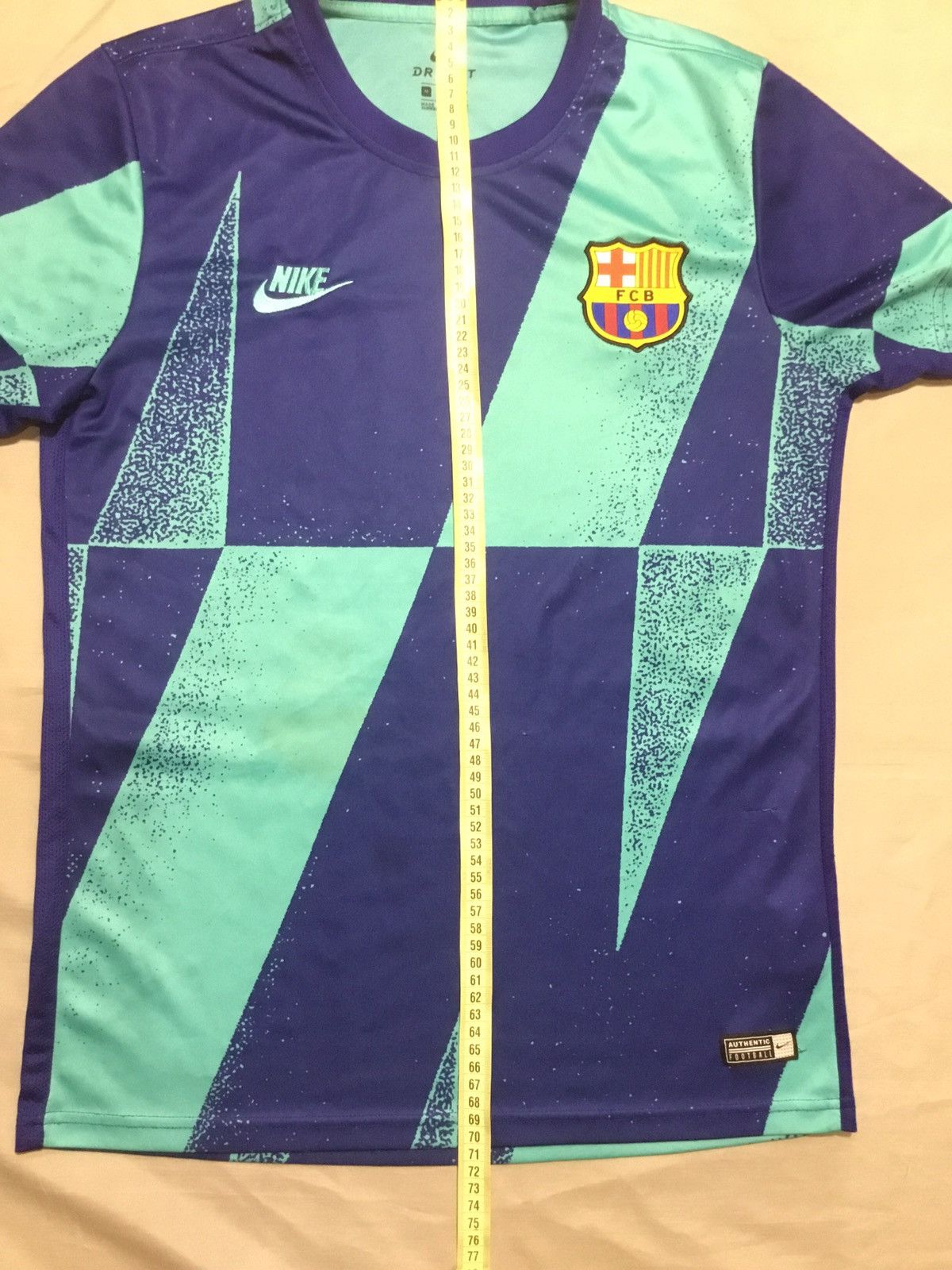 Nike Barcelona 2010/2020 Nike Pre-Match Shirt Jersey Cabana Deep Size US M / EU 48-50 / 2 - 7 Thumbnail