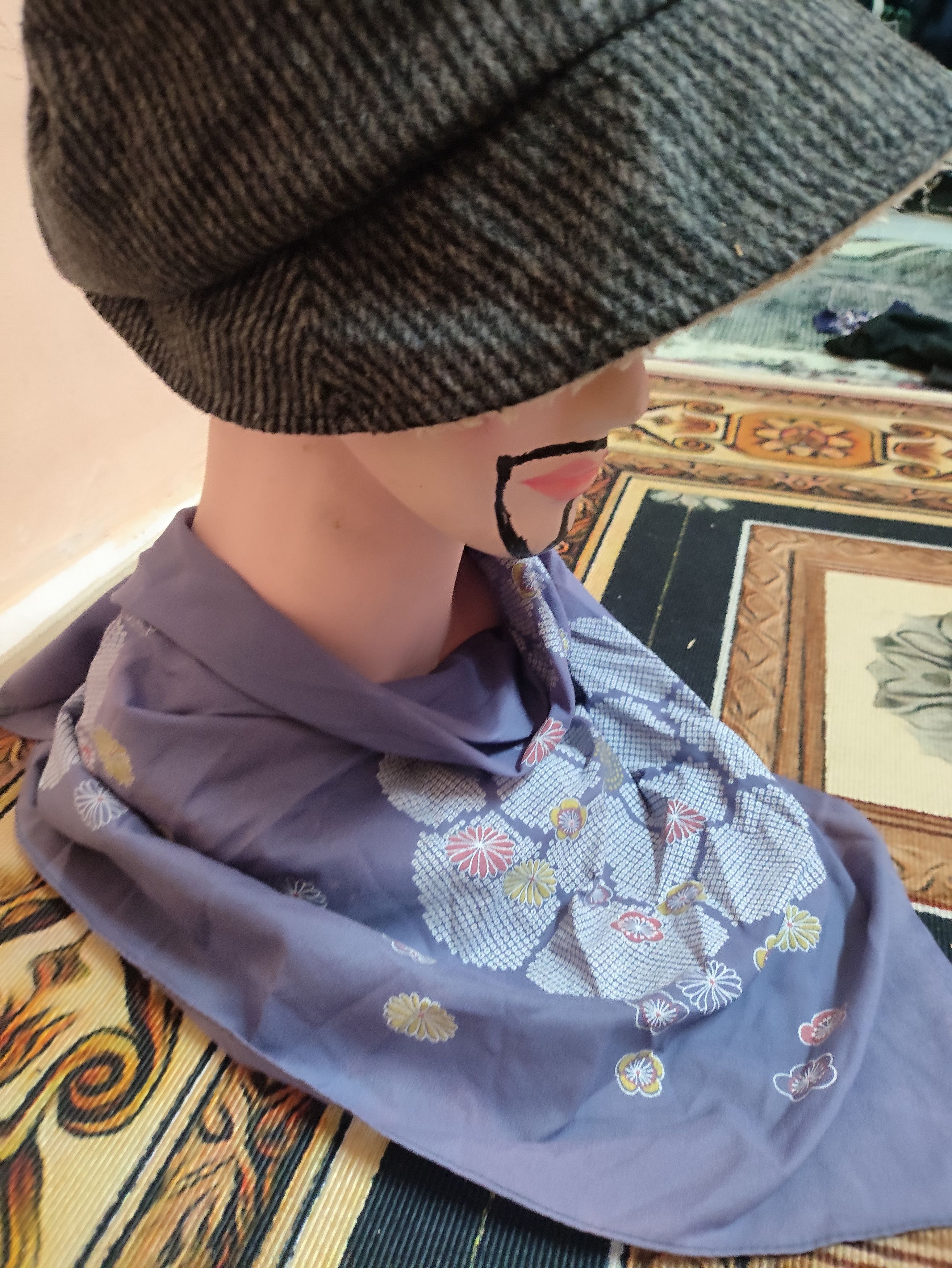 Designer × Vintage Vintage Art Scarves Neckerchief Hot Stuff 🔥 Size ONE SIZE - 3 Thumbnail