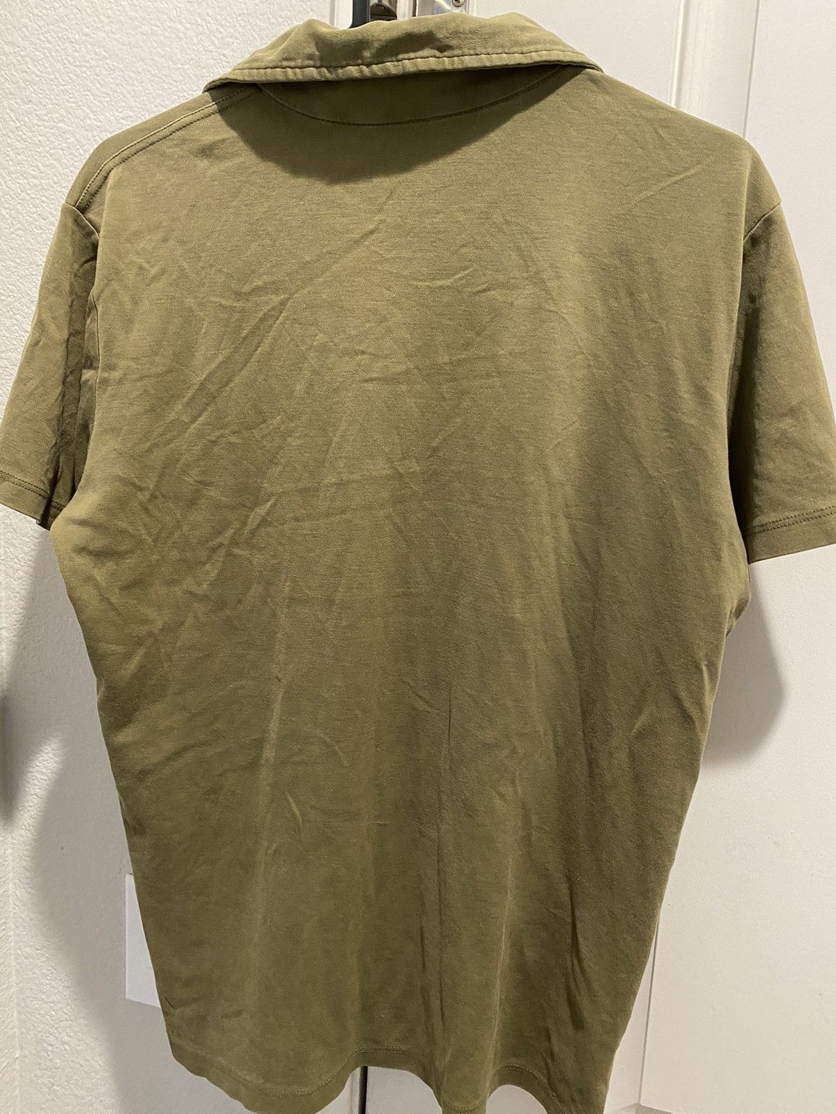 Prada × Vintage Vintage Prada olive polo shirt Size US S / EU 44-46 / 1 - 4 Thumbnail