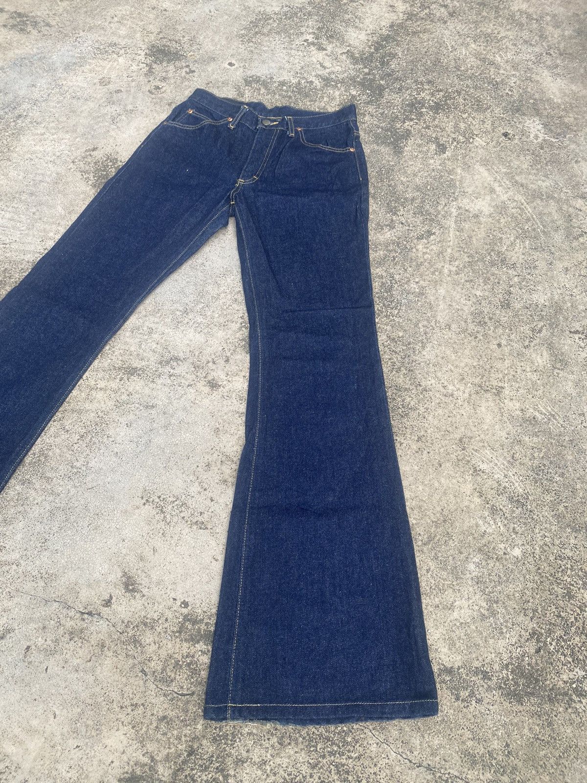 Japanese Brand × Lee × Vintage Flare Jeans Lee Sanforized Shrunk Bootcut Size US 29 - 2 Thumbnail