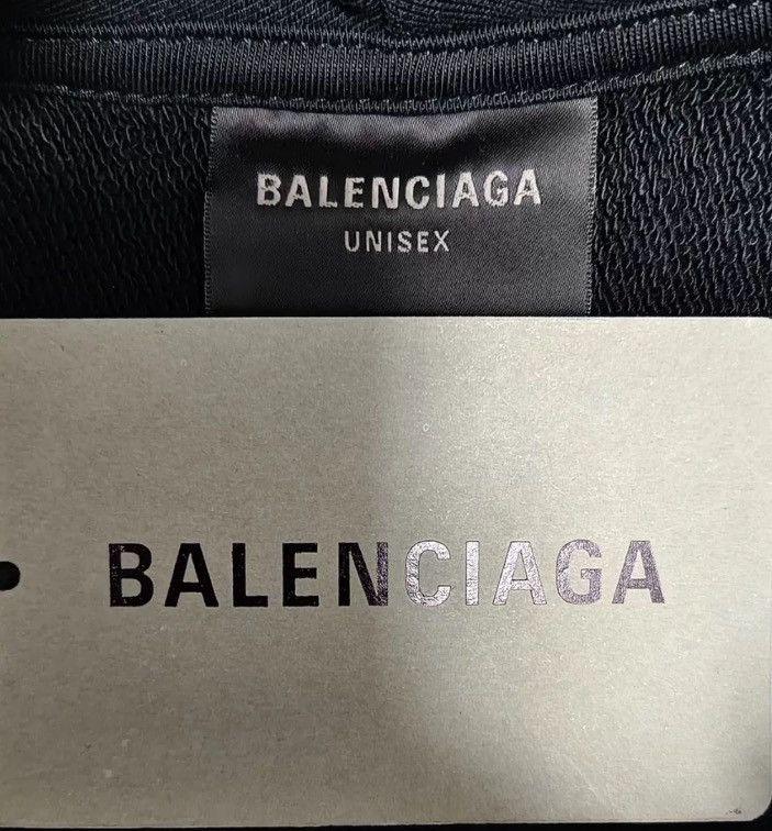 Balenciaga Balenciaga 23ss hooded sweatshirt2412-Nextarrow Size US L / EU 52-54 / 3 - 5 Thumbnail