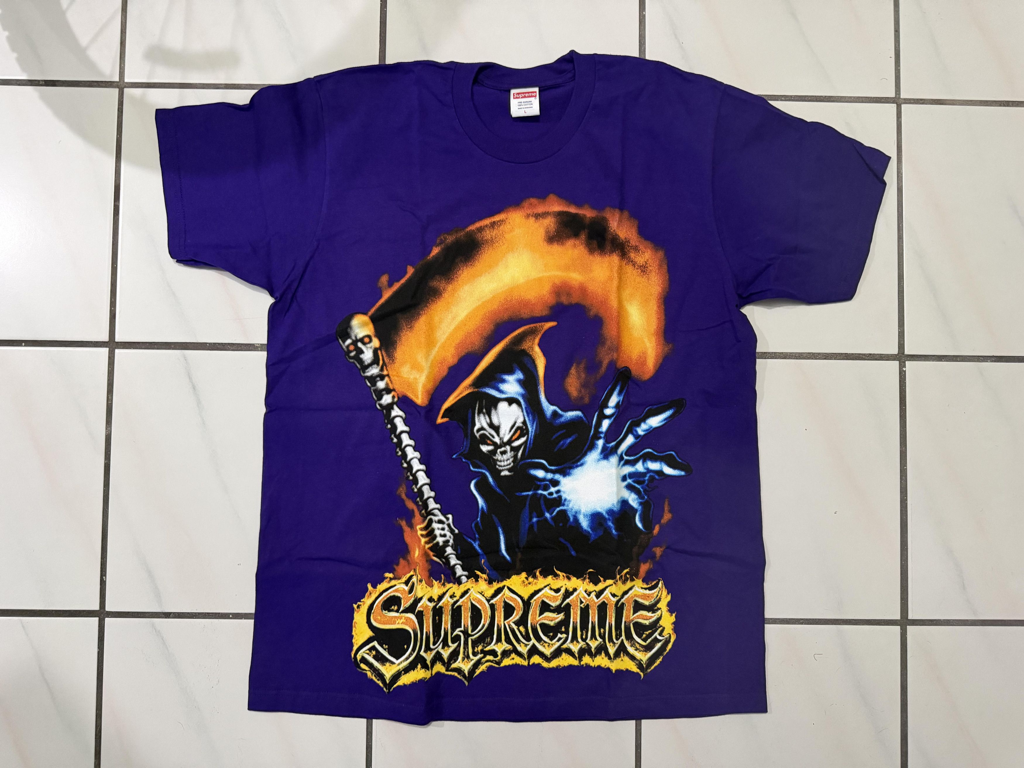 Supreme Grim Reaper Tee Size US L / EU 52-54 / 3 - 1 Thumbnail