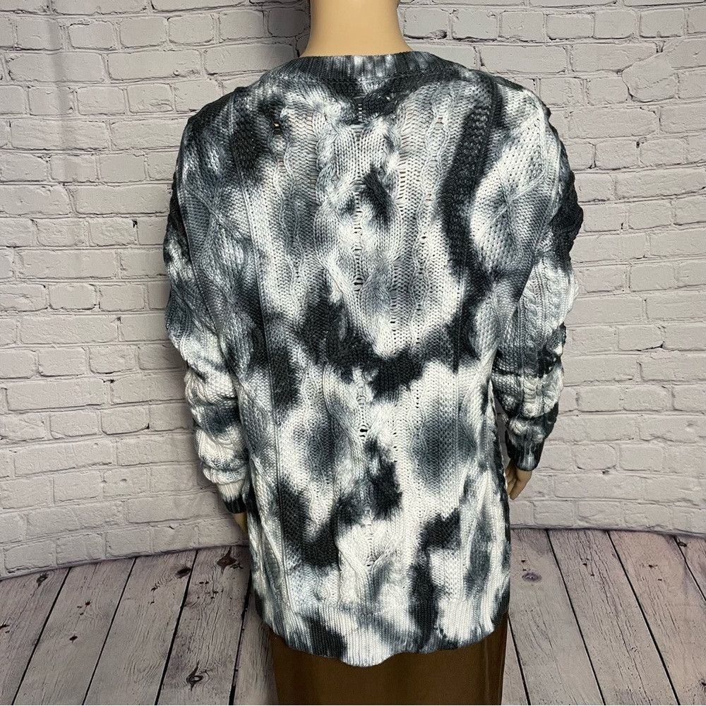 Anthropologie New Anthropologie Pilcro Joni Cable Knit Tie Dye Cotton Swe Size S / US 4 / IT 40 - 5 Thumbnail