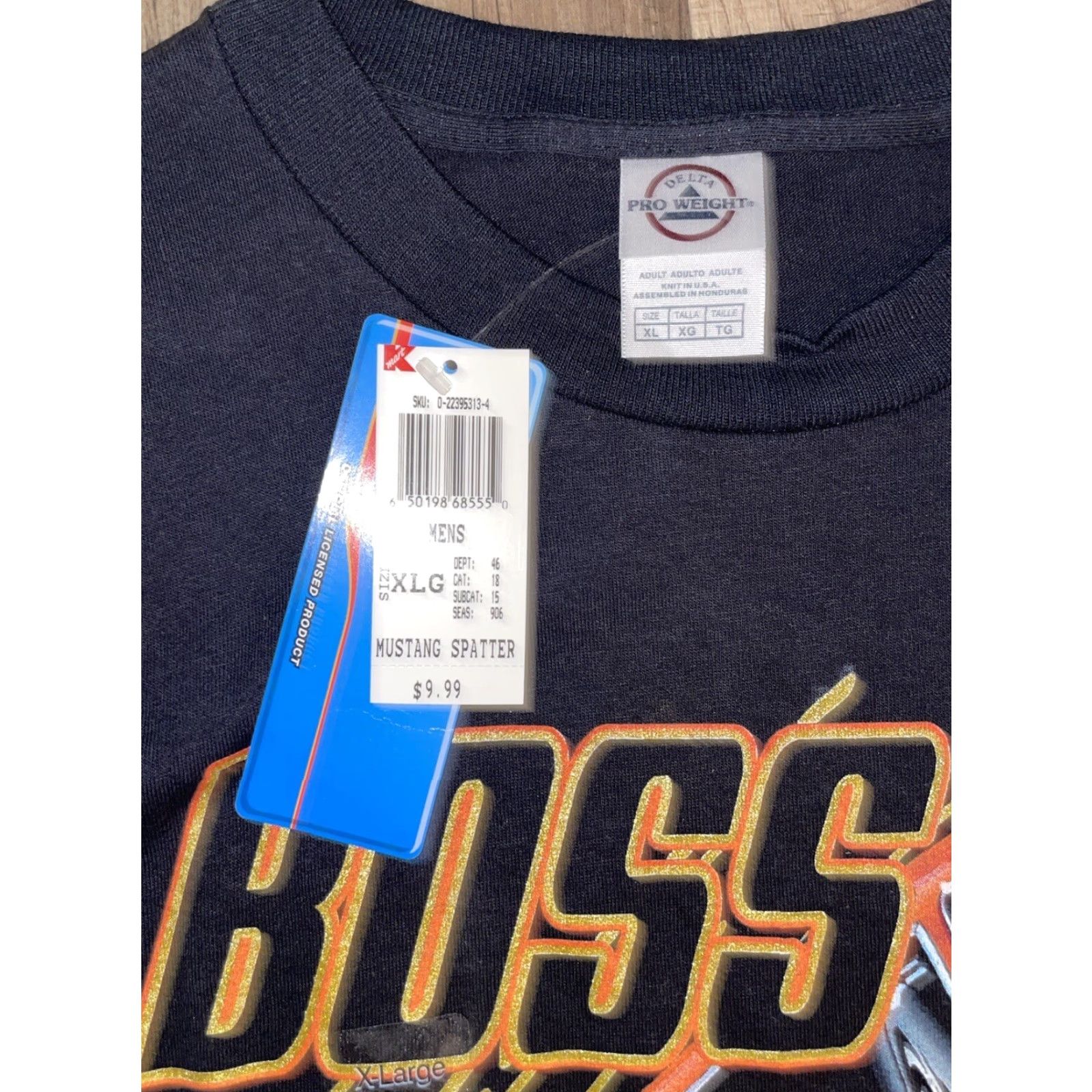 Ford VINTAGE Ford Mustang Boss T-Shirt Black XL Mens BNWT Regular T-Shirt Size US XL / EU 56 / 4 - 3 Thumbnail