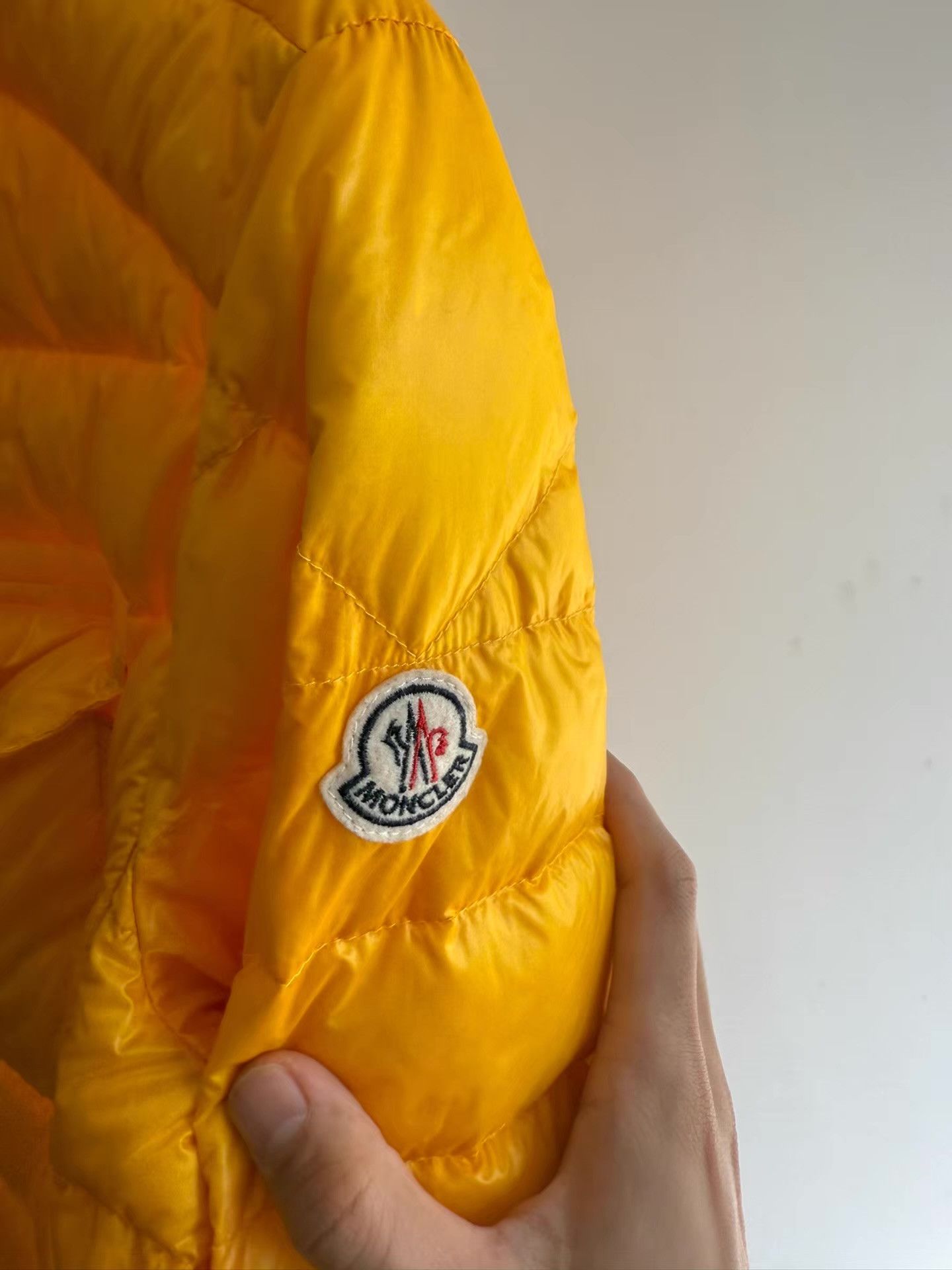 Moncler Moncler Yellow Down Jacket Q17 Size US M / EU 48-50 / 2 - 5 Thumbnail