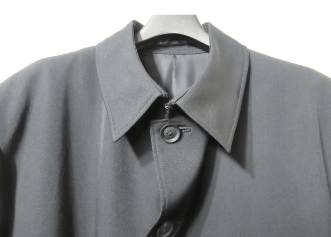 Yohji Yamamoto Yohji Yamamoto Pour Homme Asymmetric Stand Collar Jacket Size US L / EU 52-54 / 3 - 3 Thumbnail