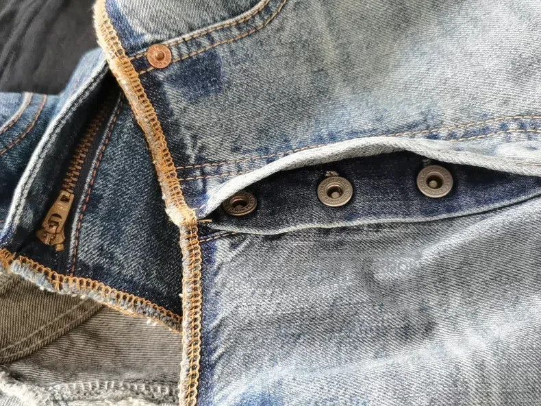 Junya Watanabe Junya Watanabe size XS Deconstructed patchwork denim long Size 23" - 9 Thumbnail