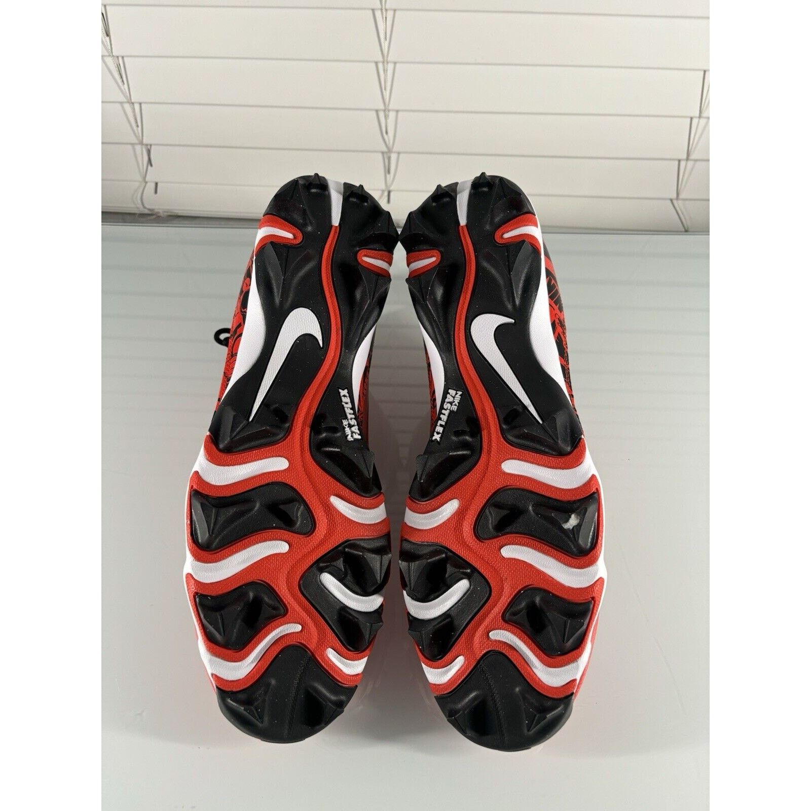 Nike Nike Alpha Menace Cleats 4 Shark Picante Red Black Size 14 Size US 14 / EU 47 - 6 Thumbnail