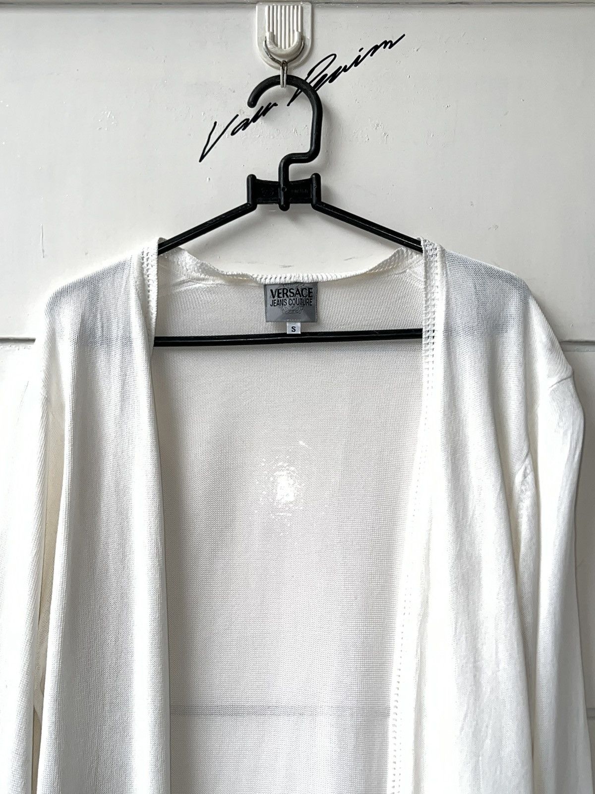 Versace Jeans Couture Versace Jeans Couture White Cardigan Size US S / EU 44-46 / 1 - 10 Thumbnail