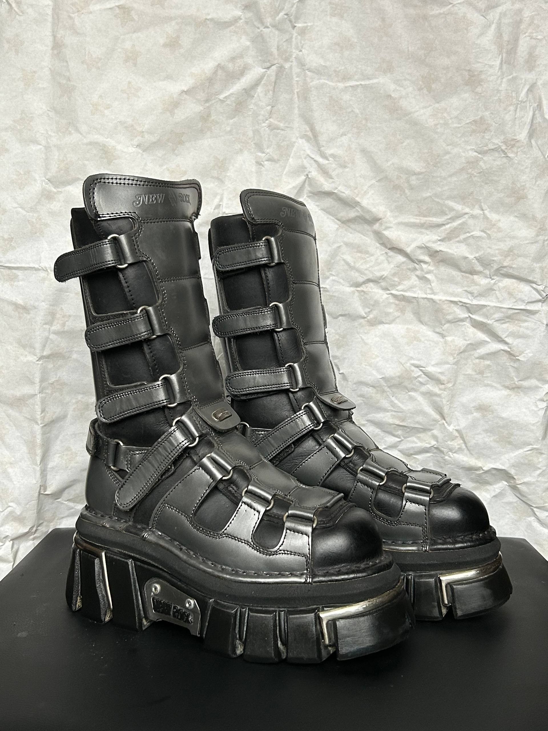 New Rock NEW ROCK Platform Boot Leather Size US 7 / IT 37 - 1 Thumbnail