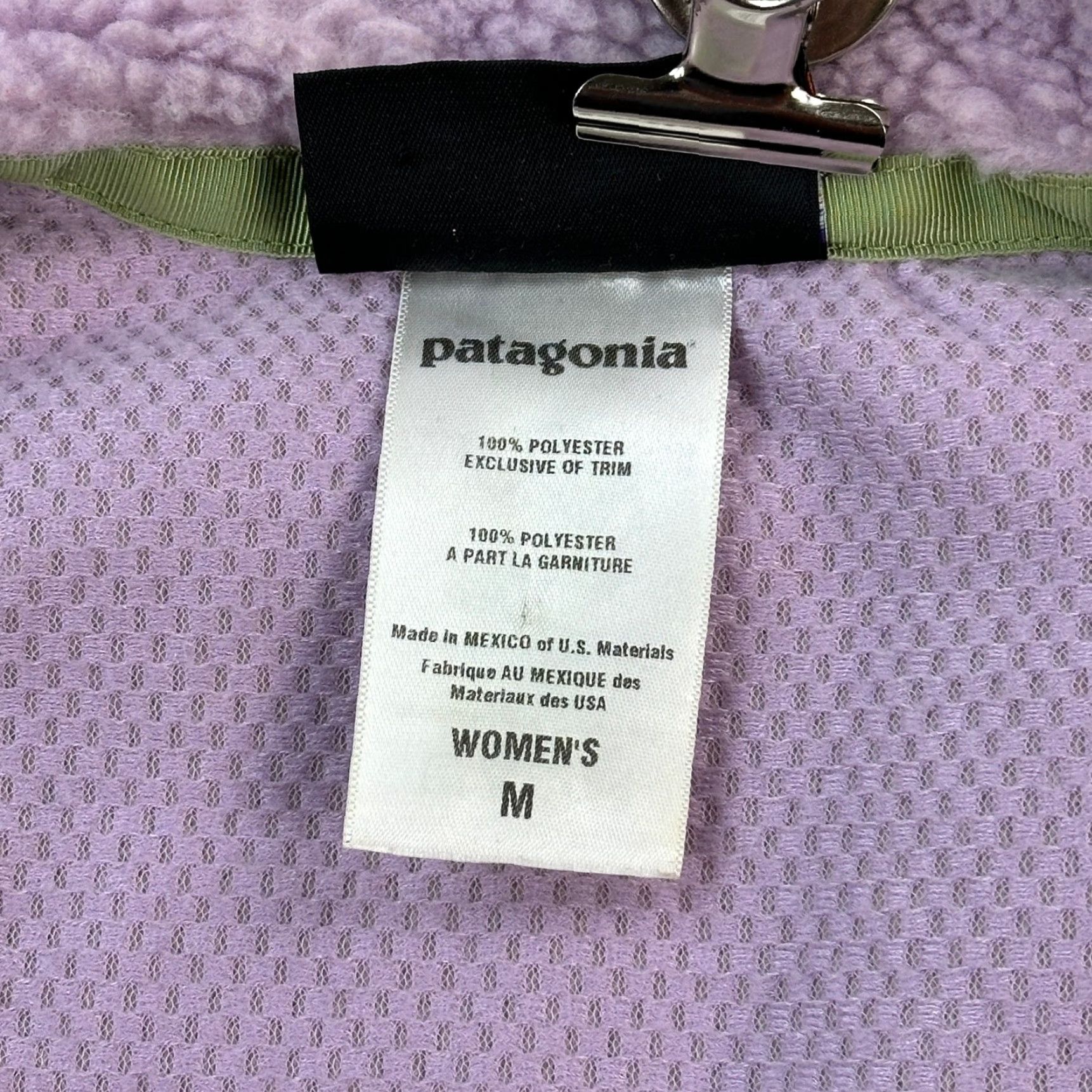 Patagonia VINTAGE Patagonia Synchilla Retro-X Vest Women’s M Pale Lavender Y2K Size M / US 6-8 / IT 42-44 - 4 Thumbnail