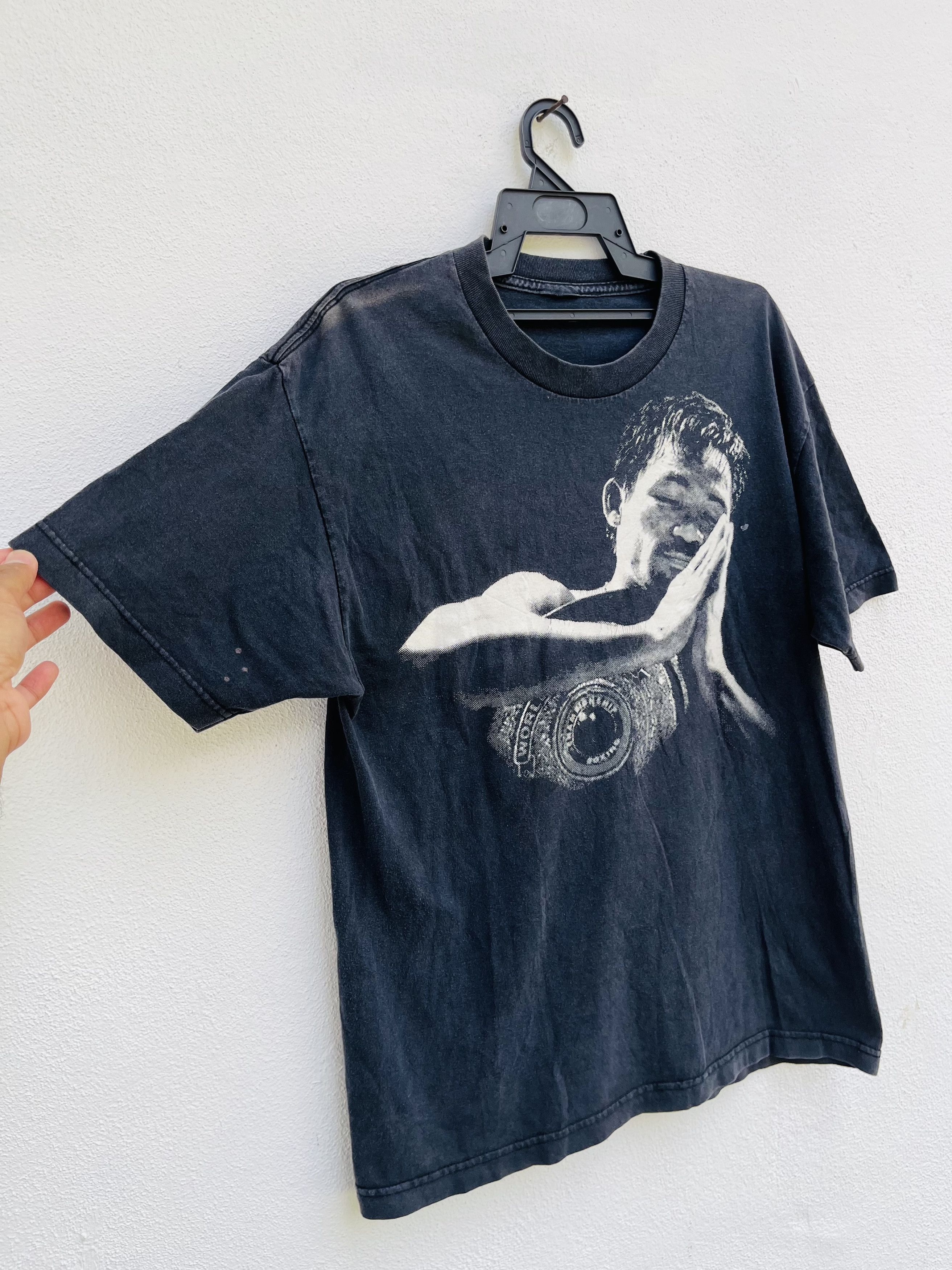 Japanese Brand Vintage Manny Pacquiao Professional Boxer Hip Hop Style Size US L / EU 52-54 / 3 - 4 Thumbnail
