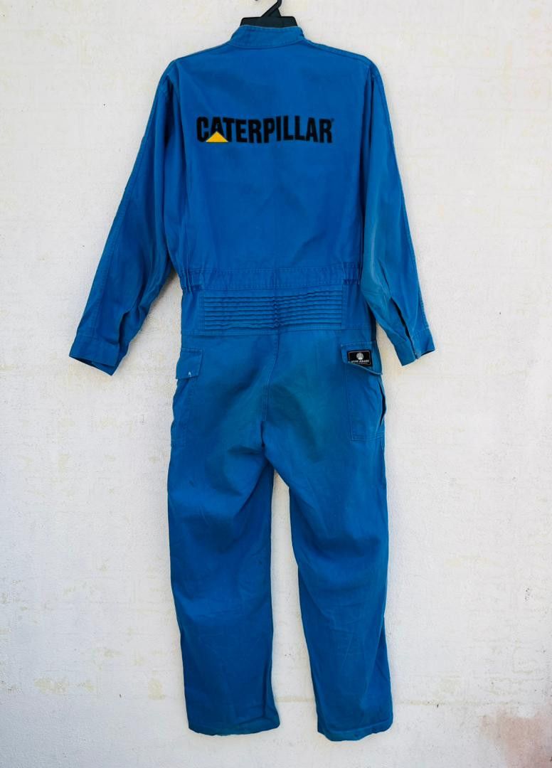 image of Vintage Caterpillar Overall Japanese Designer Fashion Style in Blue, Men's (Size 33)