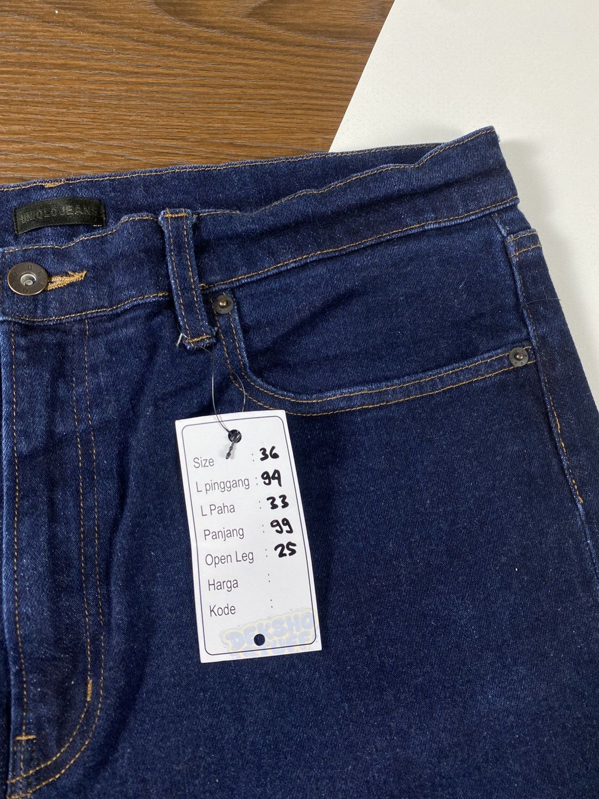 Undercover × Uniqlo Uniqlo BootCut Jeans Pants Size US 36 / EU 52 - 3 Thumbnail