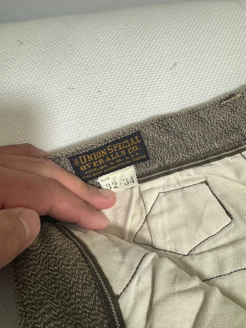 Freewheelers Freewheelers Freewheelers Pepper and salt pants for constru Size US 32 / EU 48 - 3 Thumbnail