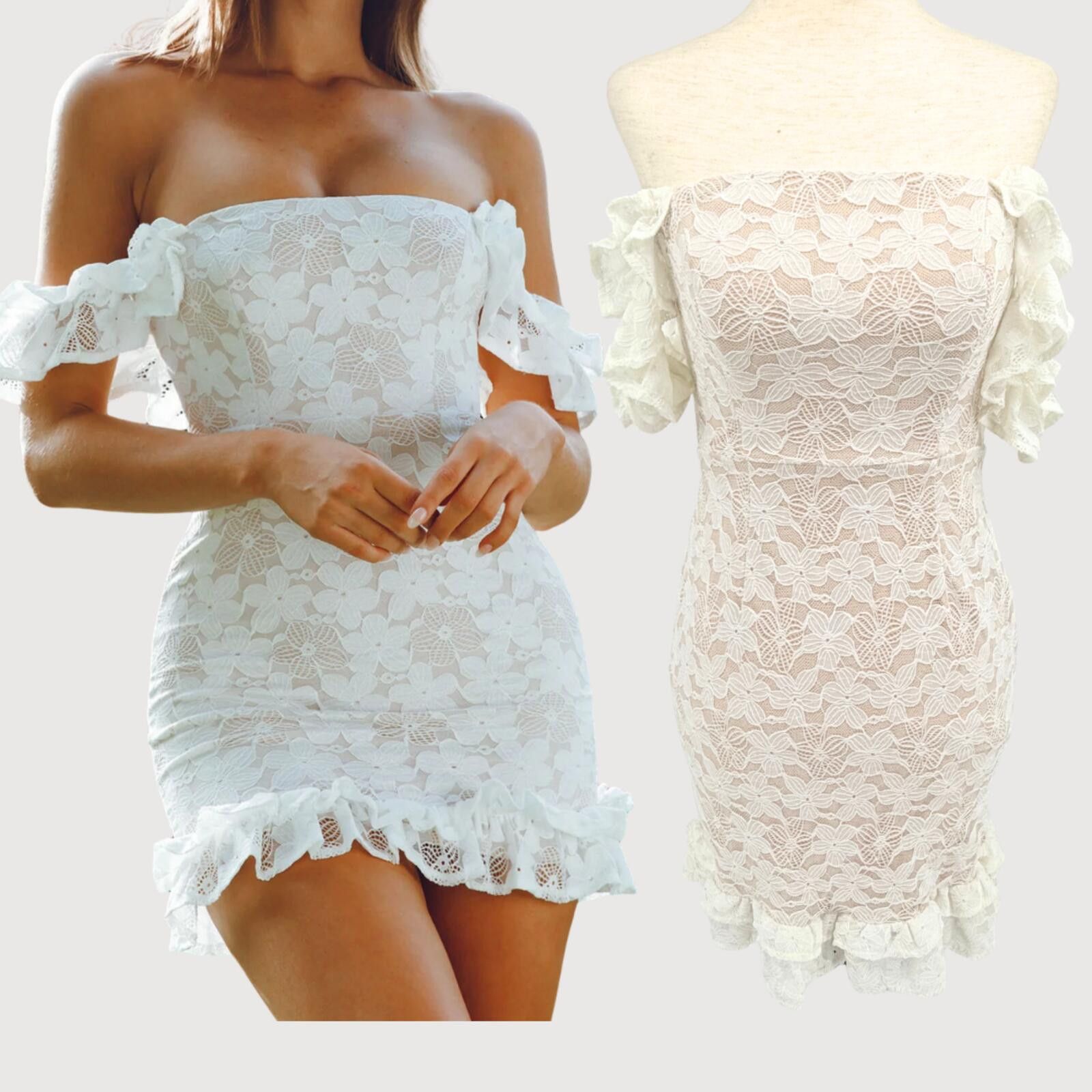 Other NWT Selfie Leslie Verona Lace Mini Dress S Size S / US 4 / IT 40 - 1 Thumbnail