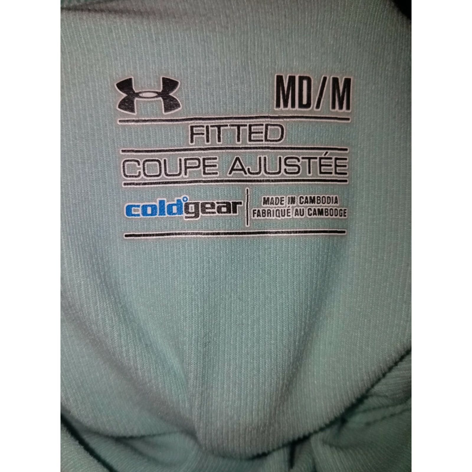 Under Armour Under Armour Fitted Women’s Long Sleeve T-Shirt M Blue Compression Activewear Shirt Womens M Size M / US 6-8 / IT 42-44 - 5 Thumbnail