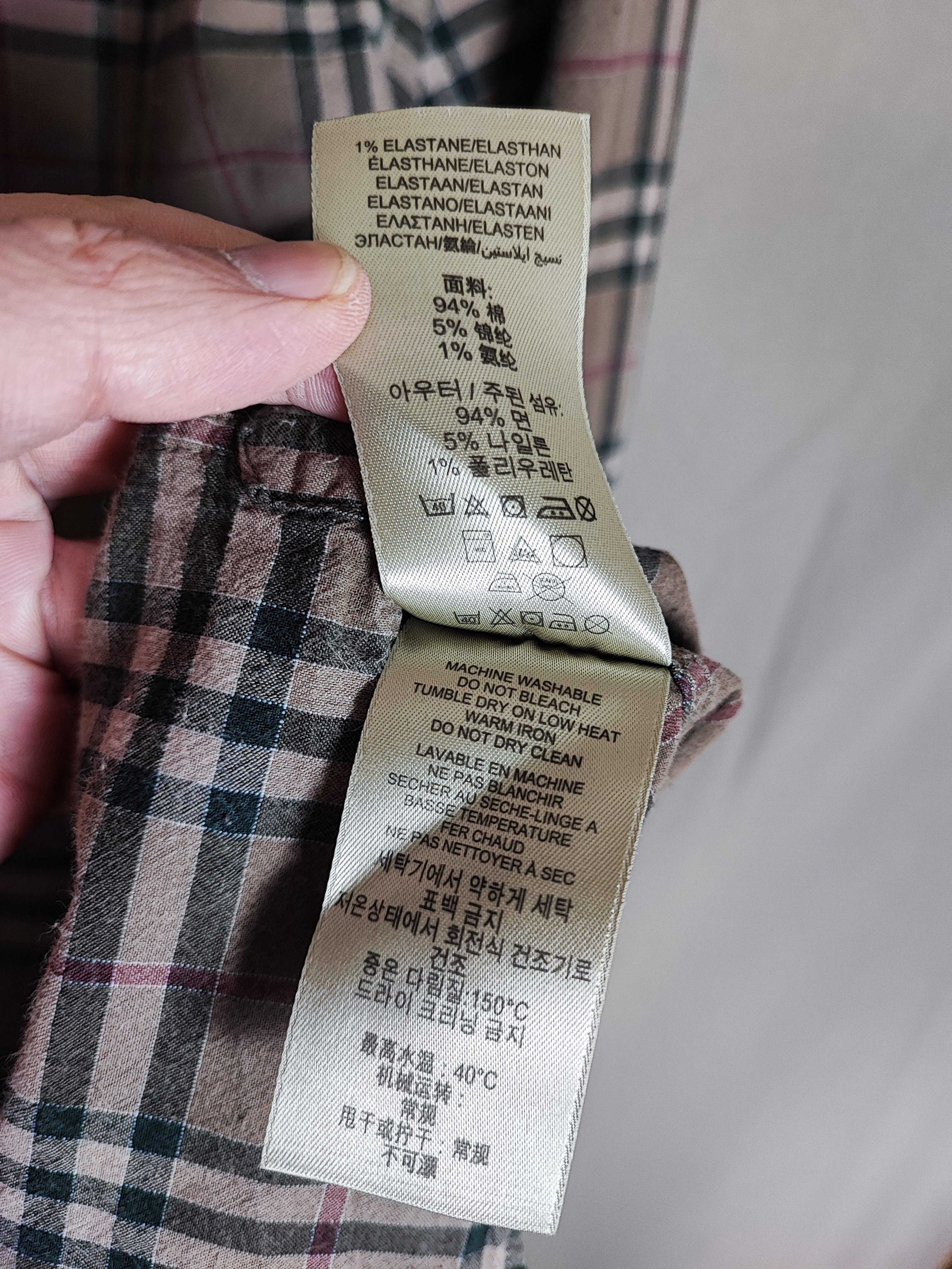 Burberry Burberry Shirt XL Size US XL / EU 56 / 4 - 7 Thumbnail