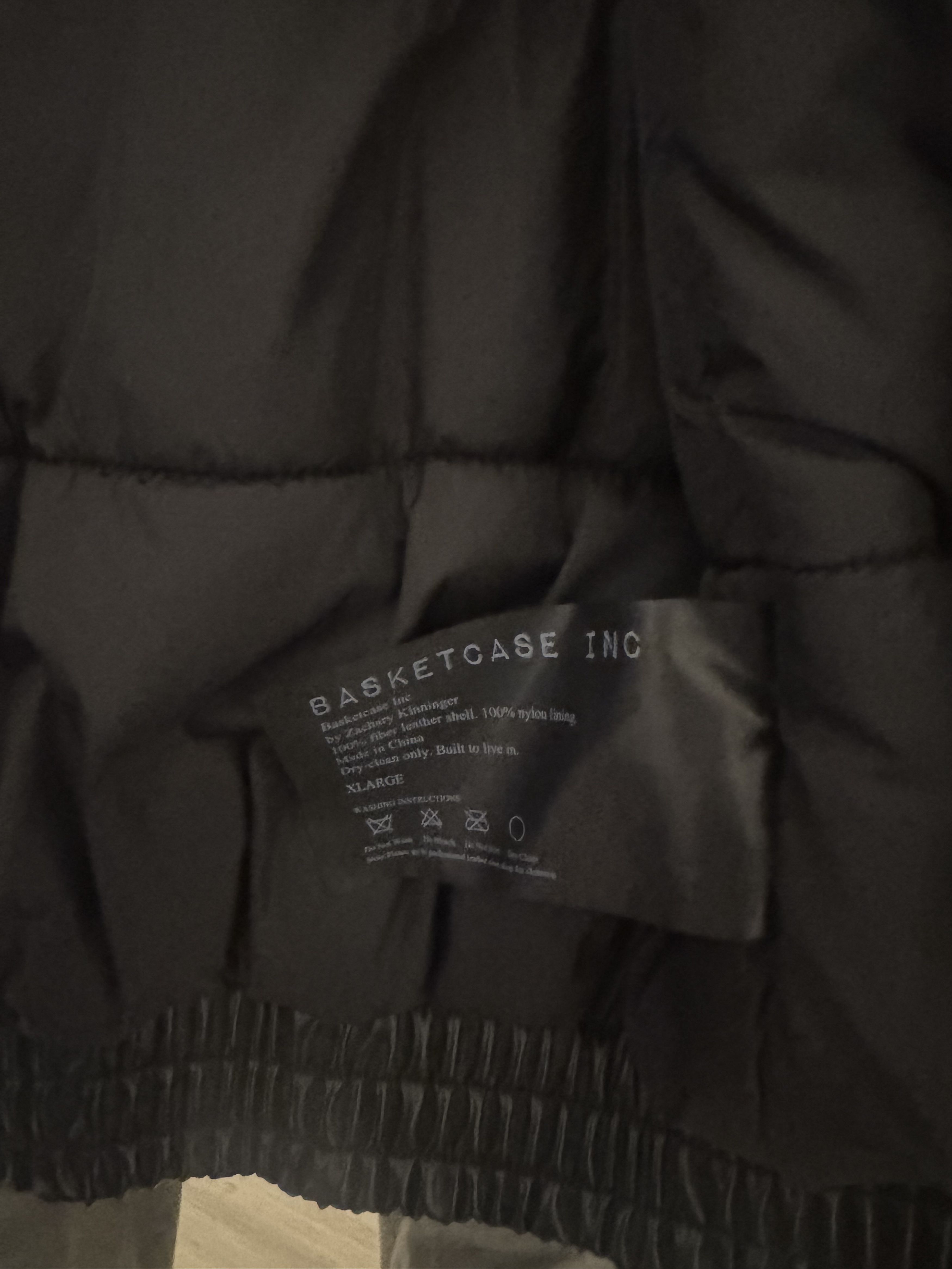 basketcase gallery Basketcase Gallery FLIGHT, pleather jacket Size XL Size US XL / EU 56 / 4 - 5 Thumbnail