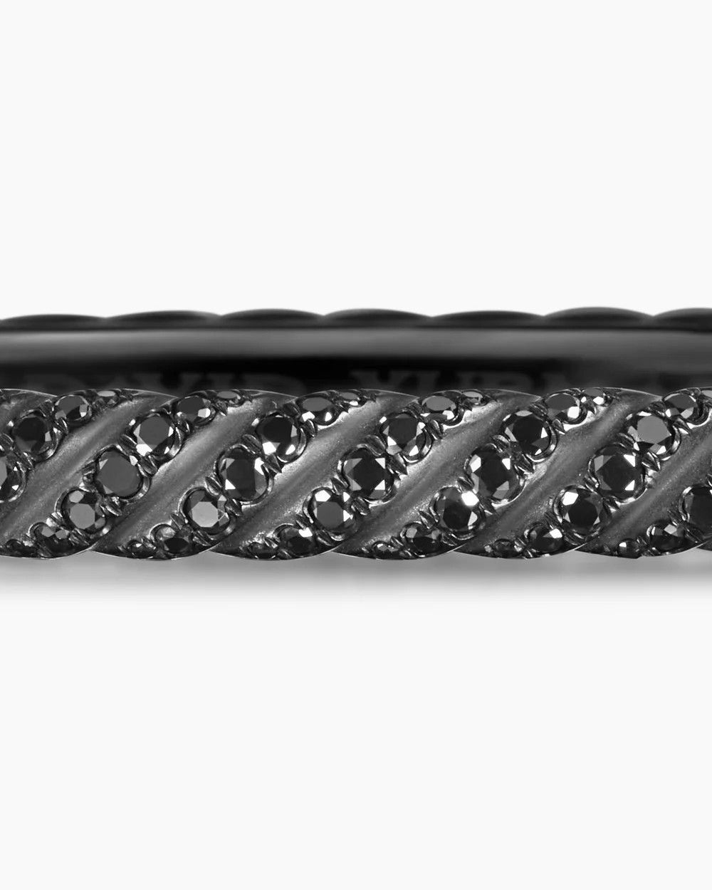 David Yurman oc11z0925 Size: OS / Sculpted Cable Bangle Bracelet Black Size ONE SIZE - 6 Thumbnail