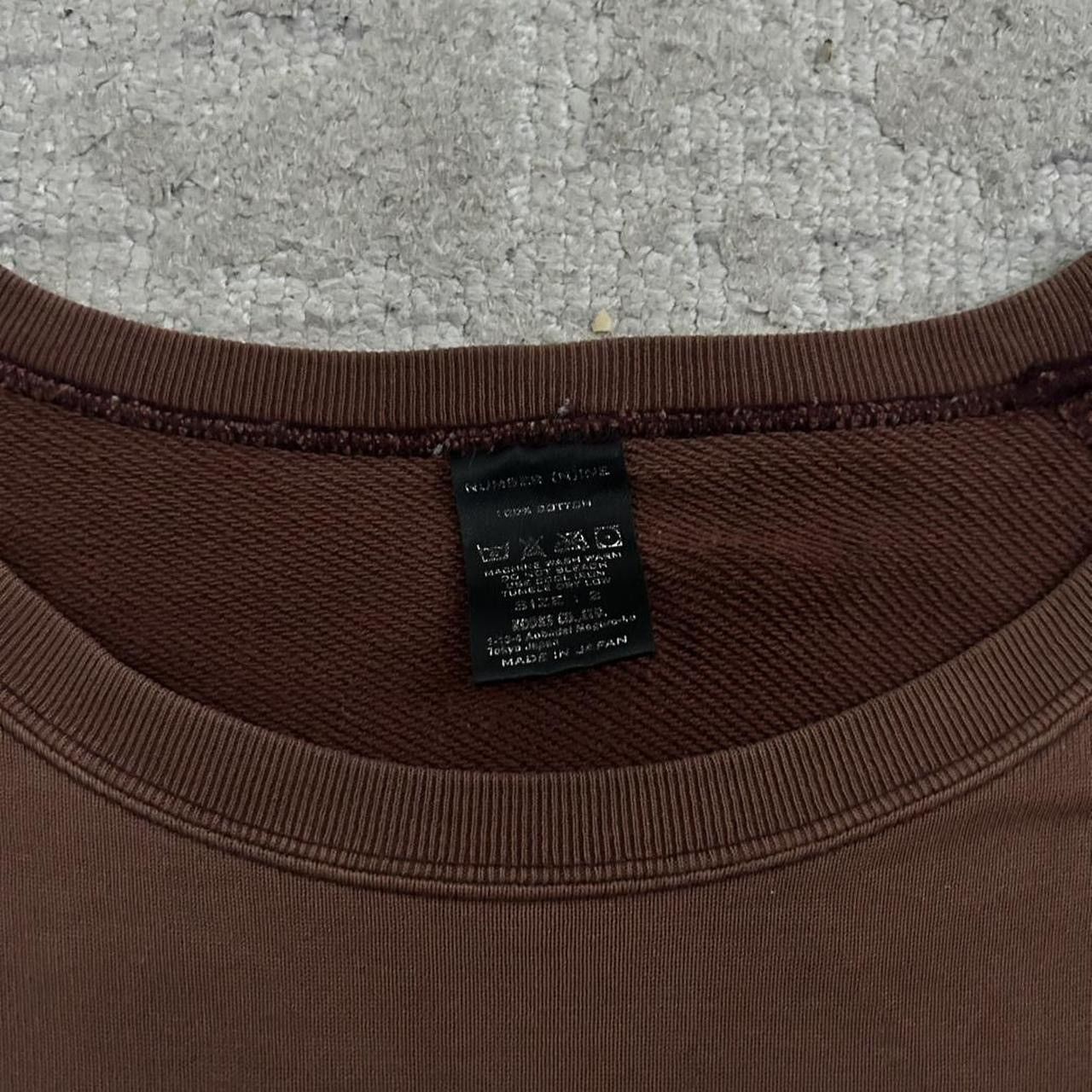 Number (N)ine Number (N)ine Shield Crewneck Size US M / EU 48-50 / 2 - 3 Thumbnail
