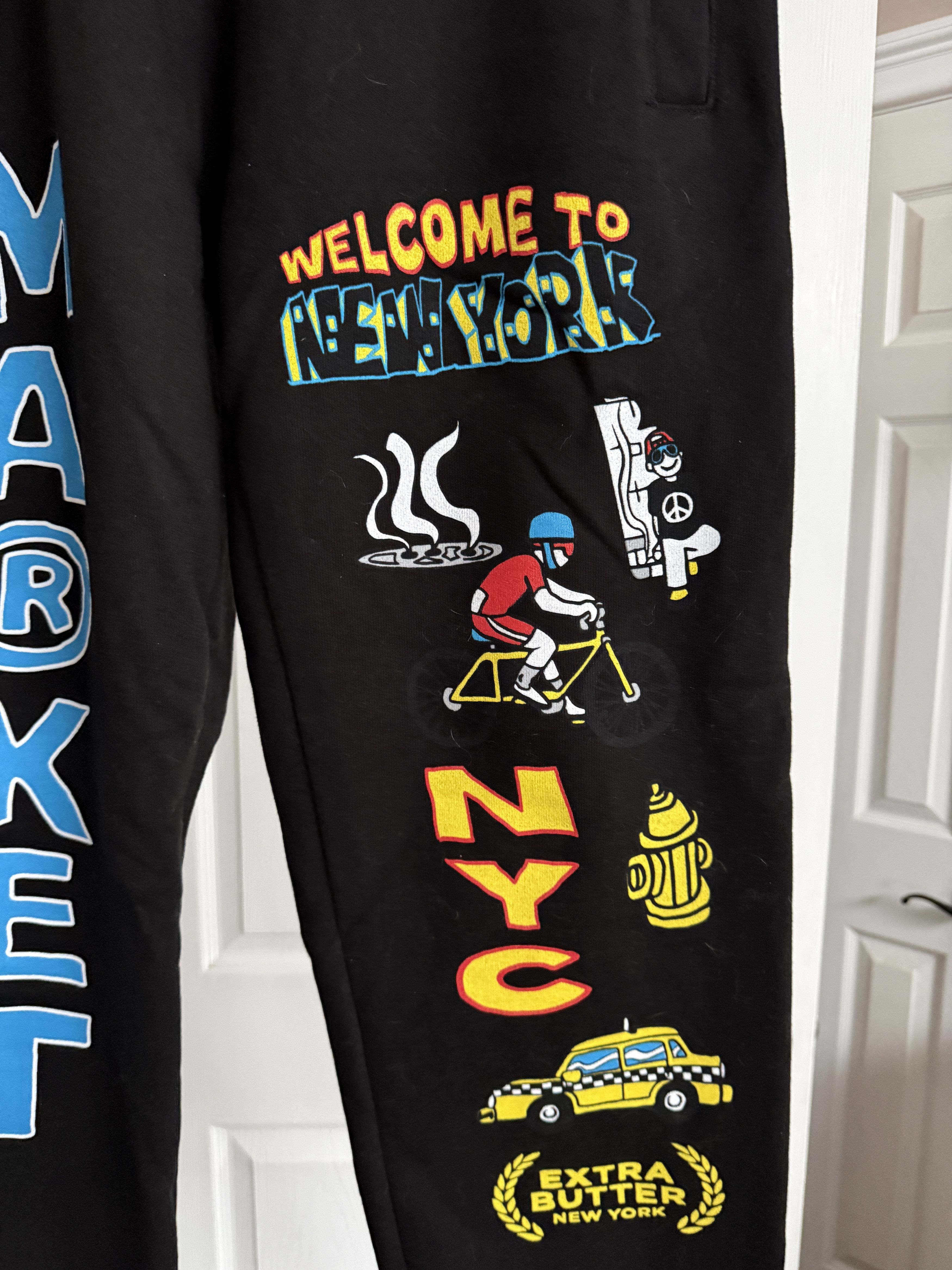 Market Limited Market x Extra Butter NYC Collab Sweatpants Size M Size US 32 / EU 48 - 6 Thumbnail