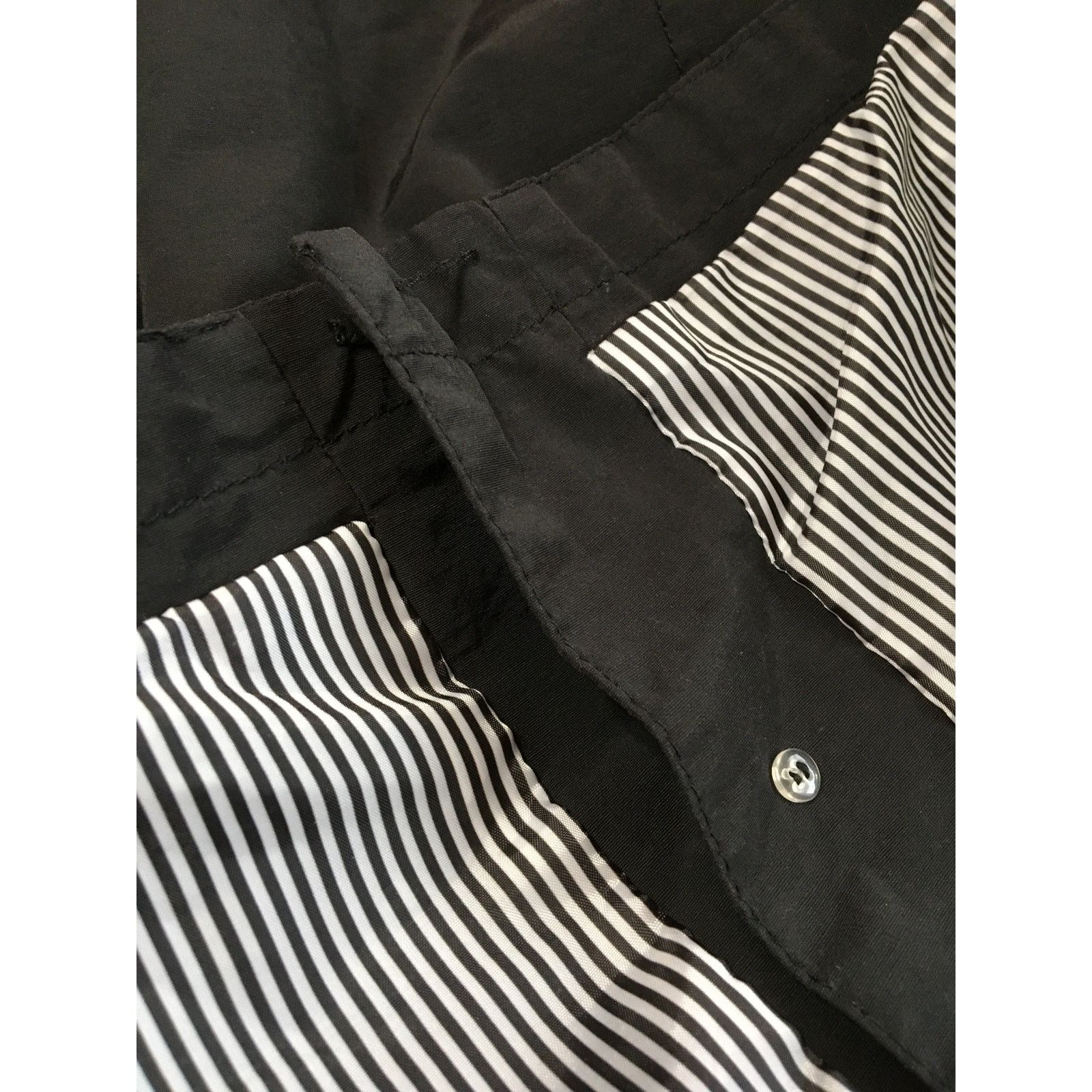 Other Allan Clark 50 Lightweight Hidden Button Up Black Jacket Size US M / EU 48-50 / 2 - 9 Thumbnail