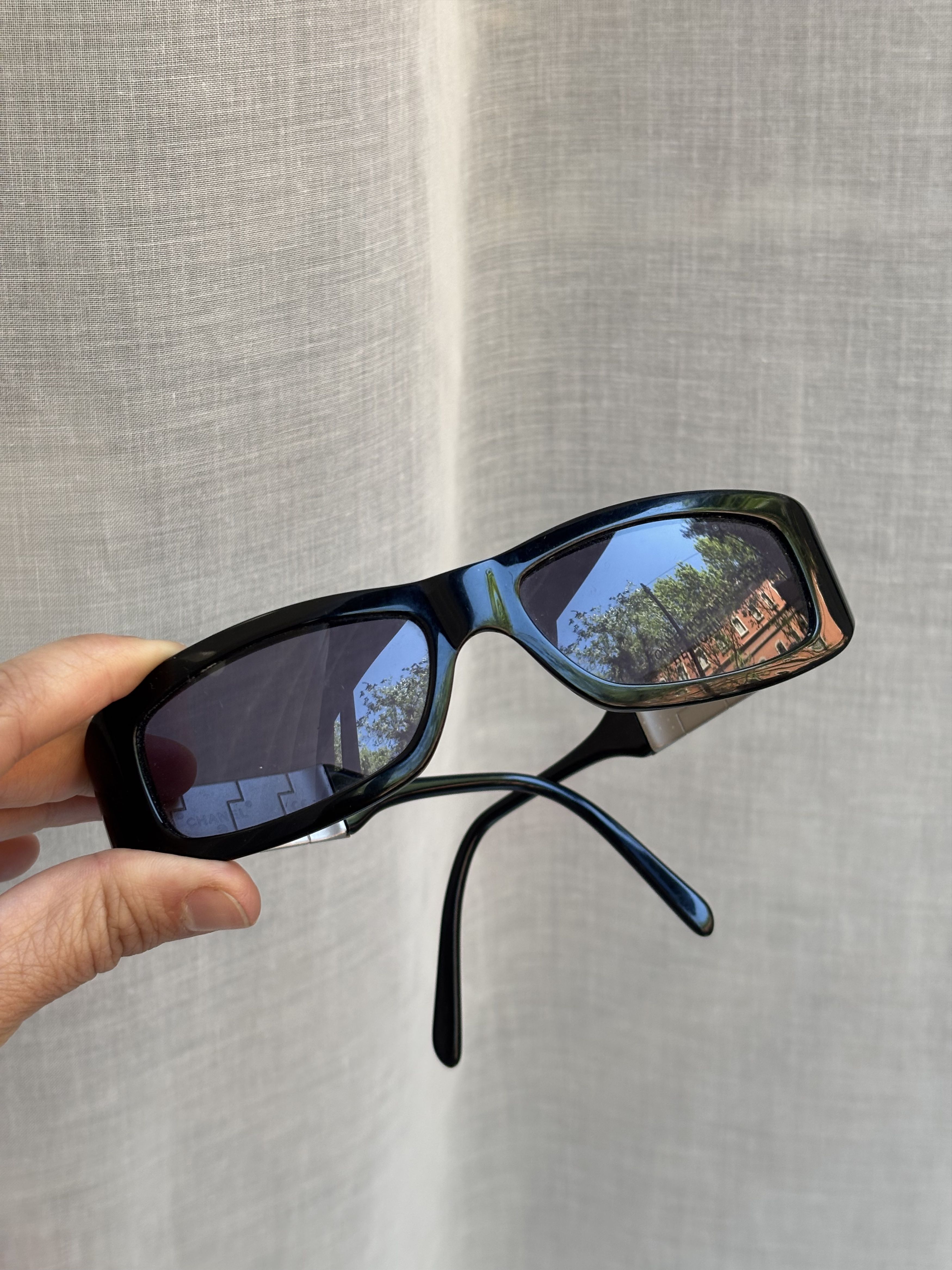 Chanel CHANEL Sunglasses 13135 Sport Rimless Vintage 4017 Size ONE SIZE - 3 Thumbnail