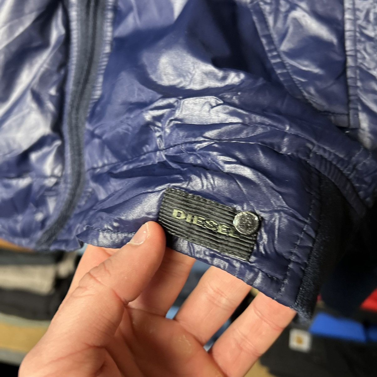 Diesel Luxury Diesel Full Zip Nylon Archival streetwear jacket Size US M / EU 48-50 / 2 - 4 Thumbnail