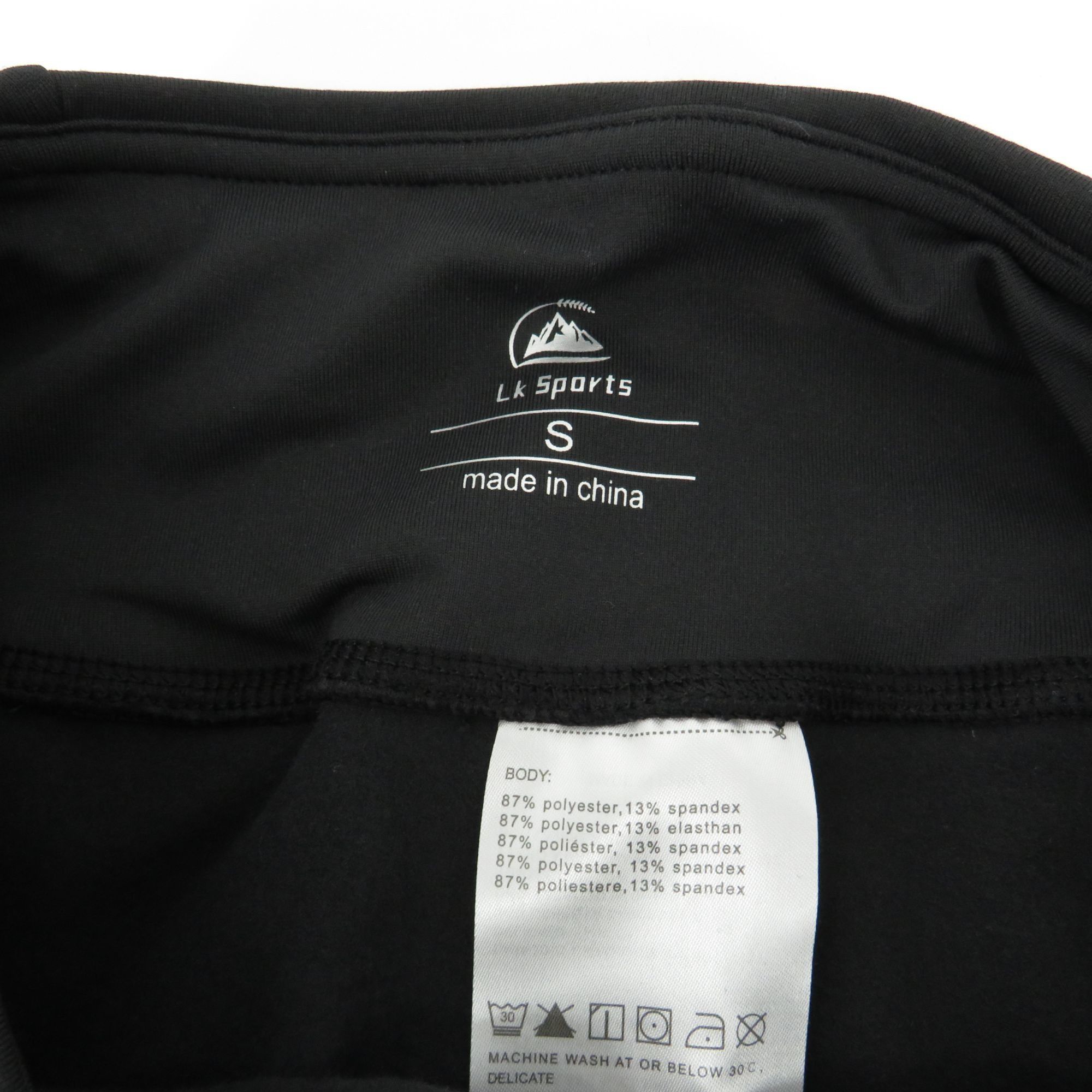 Other LK Sports Women's Black Fleece Lined Leggings High Waisted Size 24" / US 00 / IT 34 - 7 Thumbnail