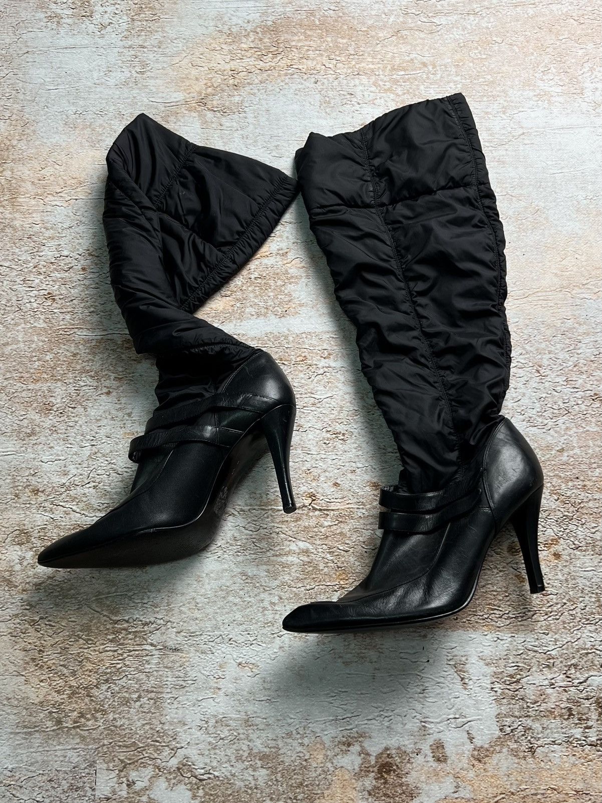image of 20471120 x Nine West Vintage High Heel Shoes Boots in Black, Women's (Size 8)