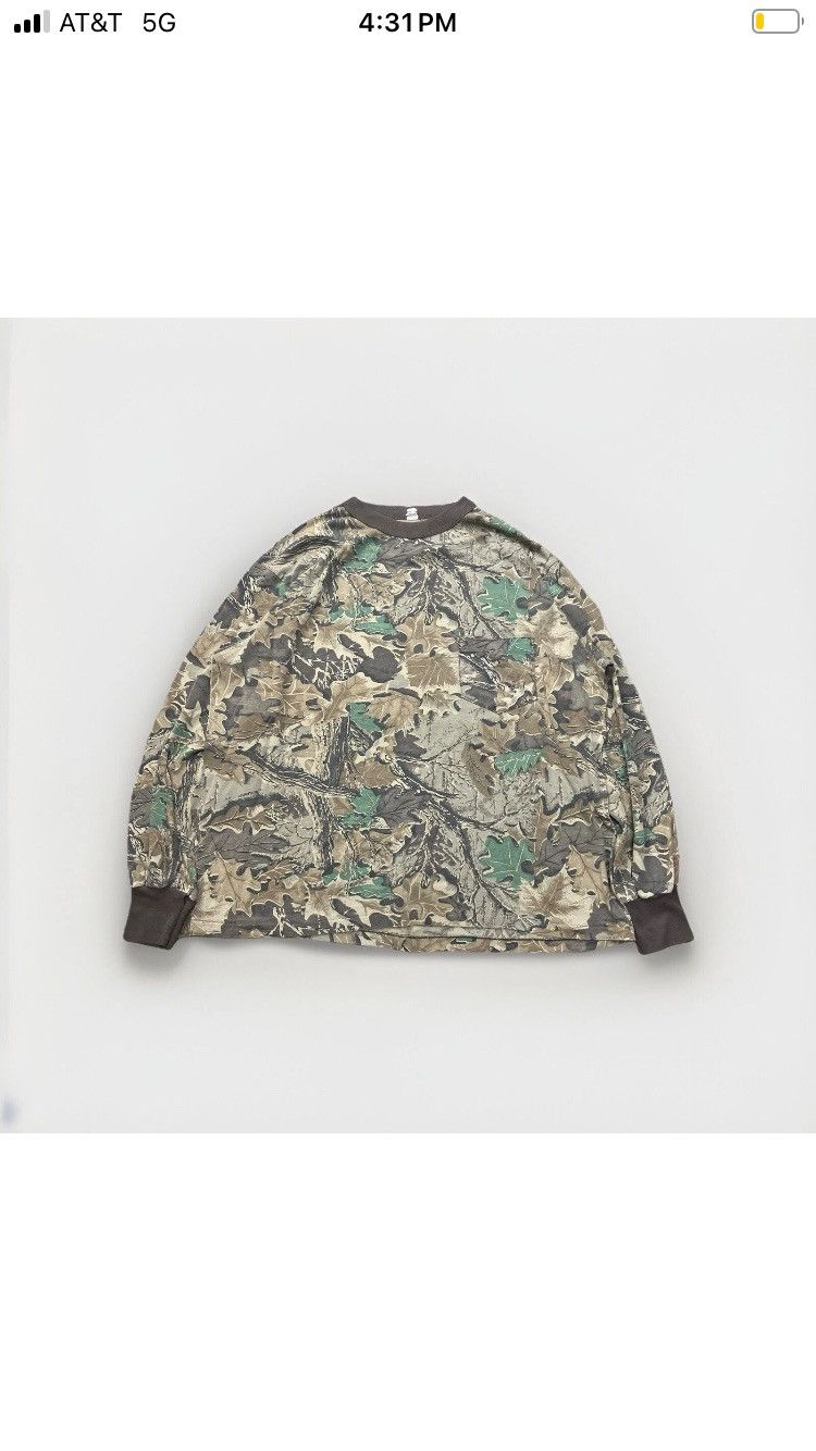 Mossy Oaks × Vintage 80’s mossy oak advantage camo long sleeve shirt Size US XL / EU 56 / 4 - 1 Thumbnail