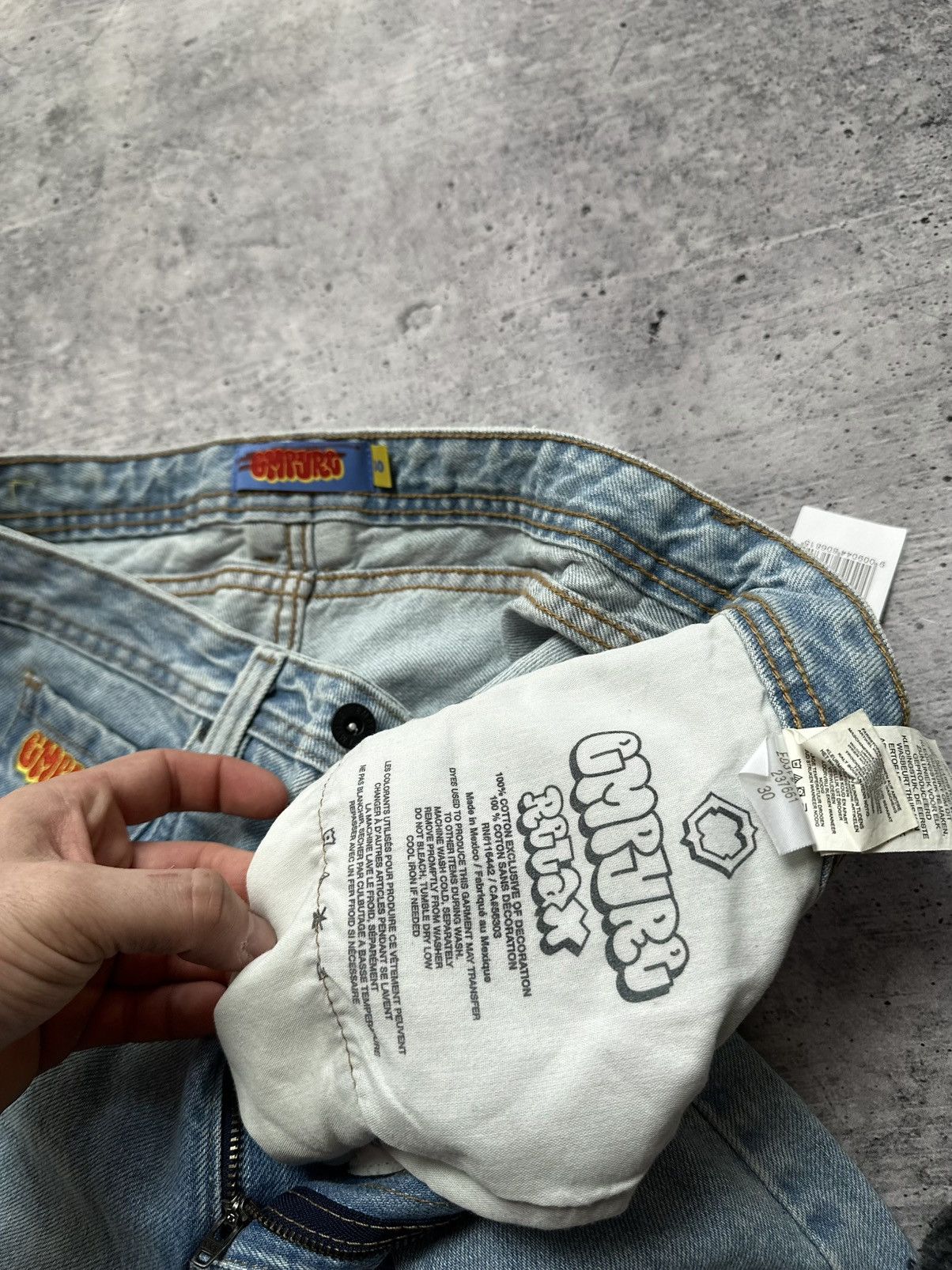 Empyre Empyre Polar Sk8 Loose Fit Y2K Casual Hip-Hop Rap Jeans Size US 30 / EU 46 - 8 Thumbnail