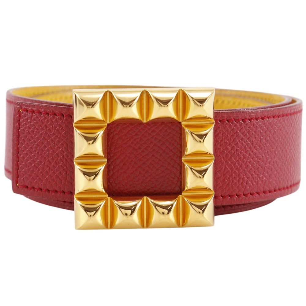 Hermes Hermes Hermes Medor Leather Belt Leather Belt Stamp V (1992) DUTY FREE for USA Size ONE SIZE - 1 Thumbnail