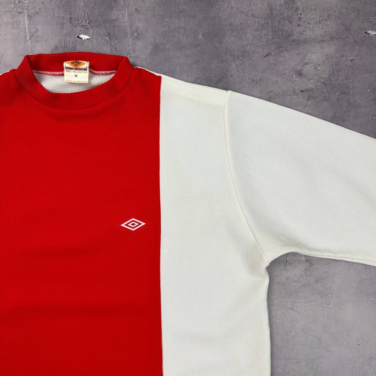 Umbro Rare! Vintage Ajax Amsterdam Umbro 80s Jersey Longsleeve Size US M / EU 48-50 / 2 - 8 Thumbnail